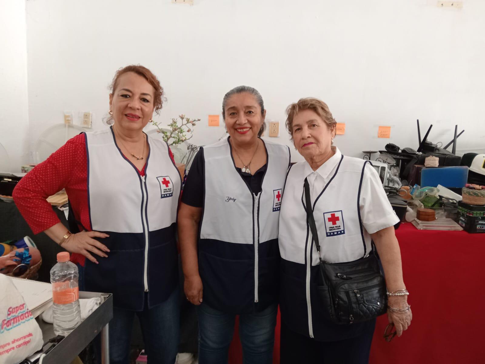 $!Celebra Cruz Roja delegación Mazatlán su bazar recaudatorio