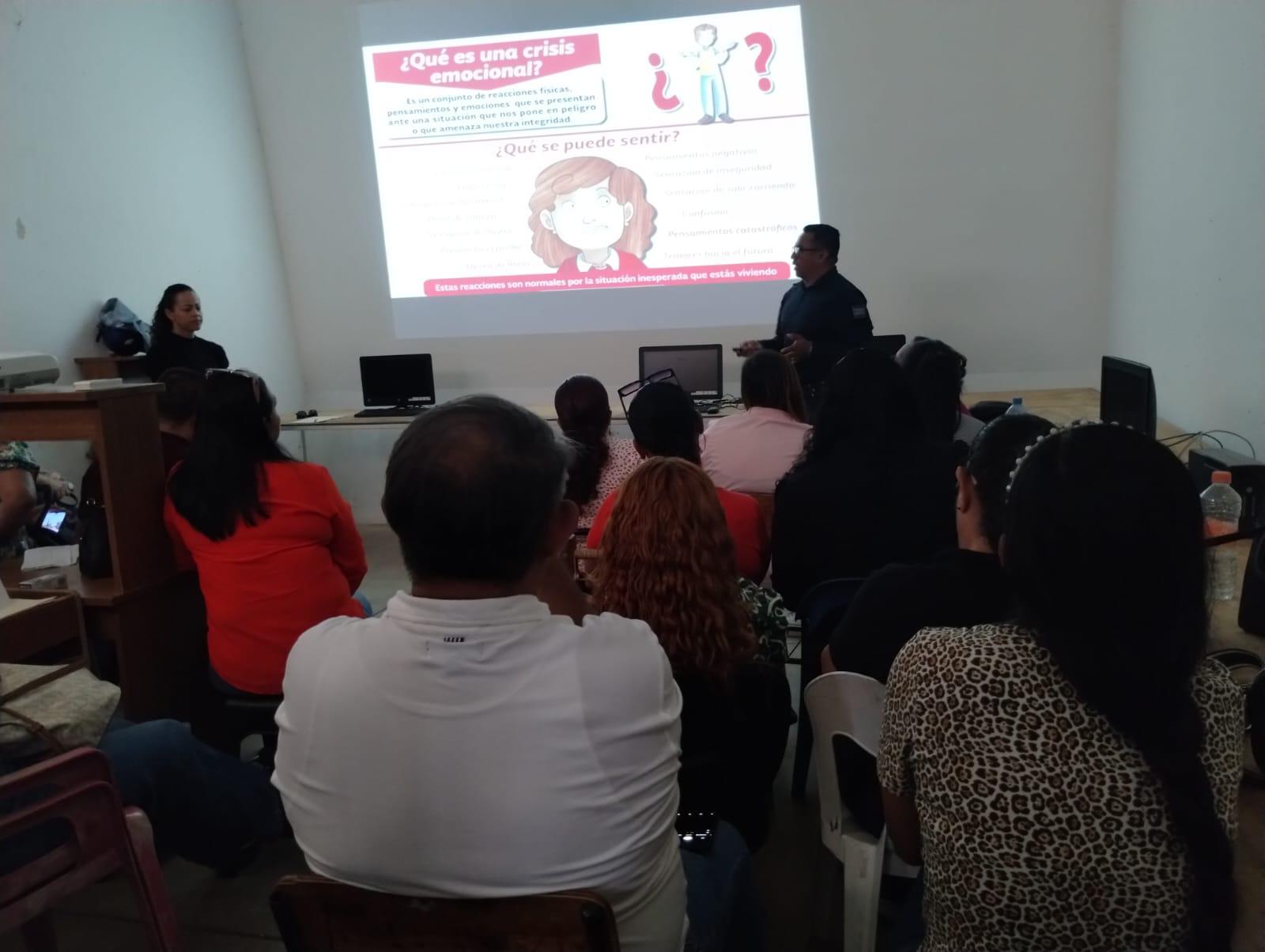 $!Capacitan a personal del Instituto Municipal de Cultura en Protocolos de Seguridad ante Situaciones de Riesgo Extremo