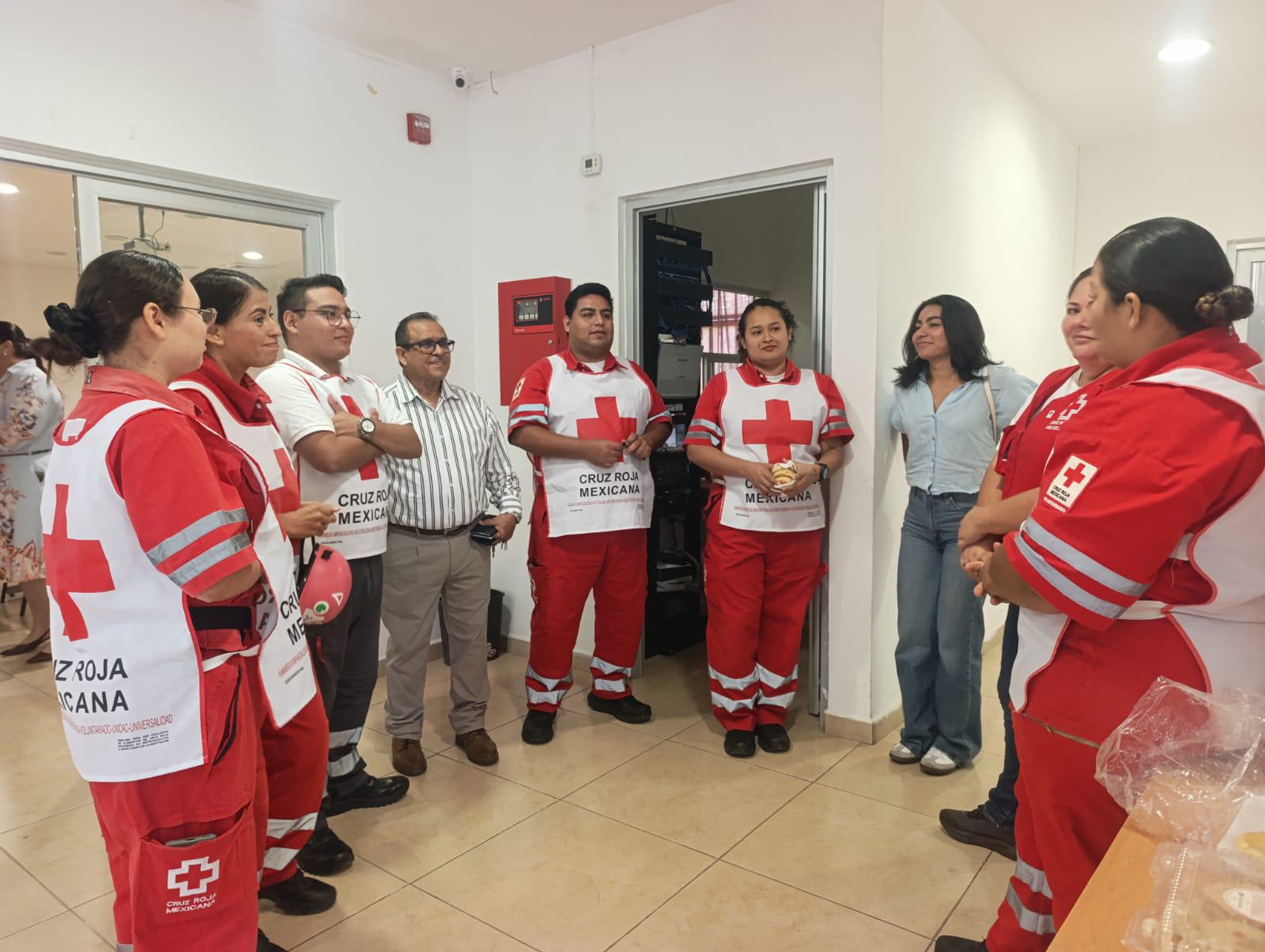 $!Celebran el Día del Voluntariado de la Cruz Roja, en Escuinapa