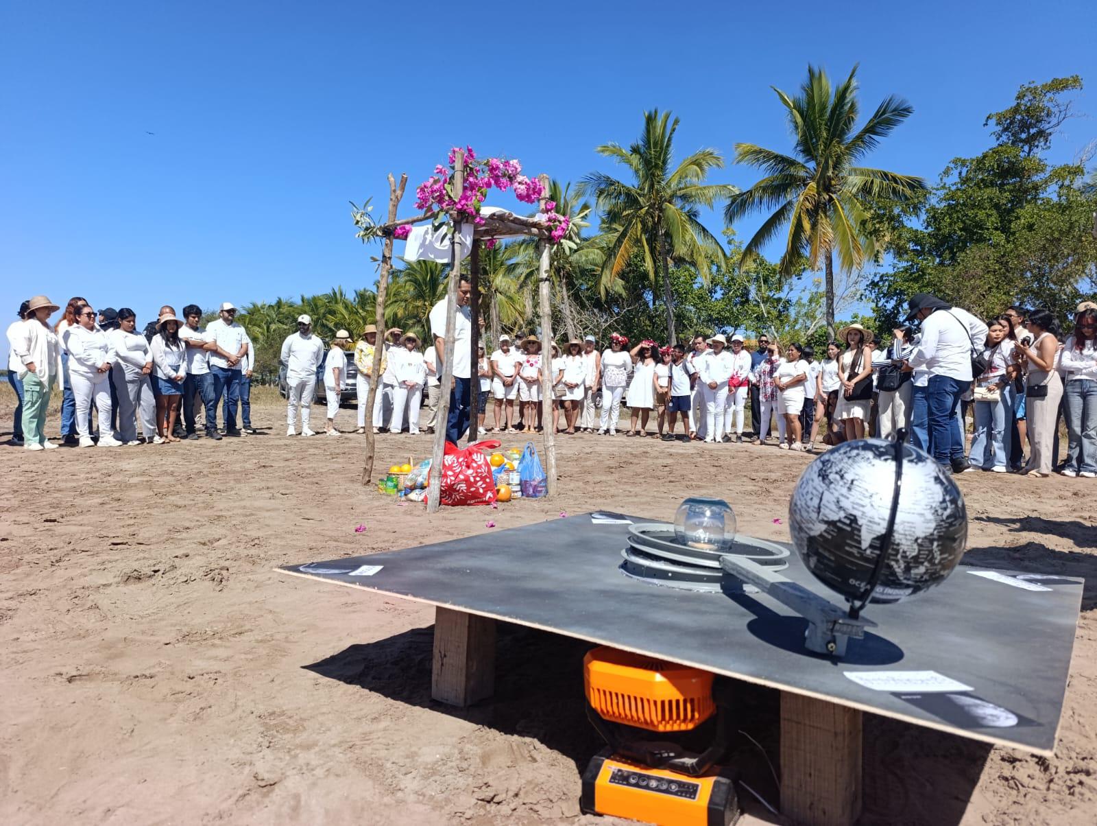 $!Celebran en Teacapán el equinoccio de la primavera