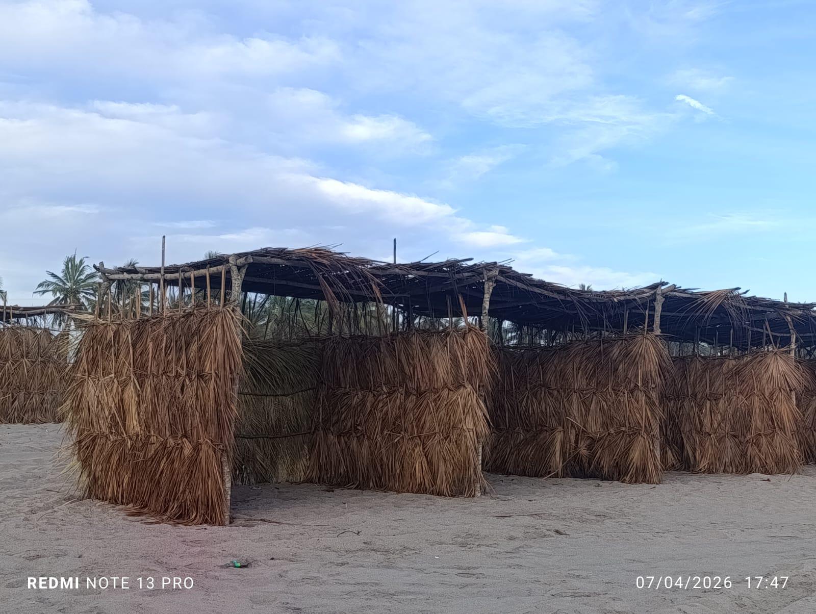 $!Siguen disponibles enramadas para las Fiestas del Mar de Las Cabras