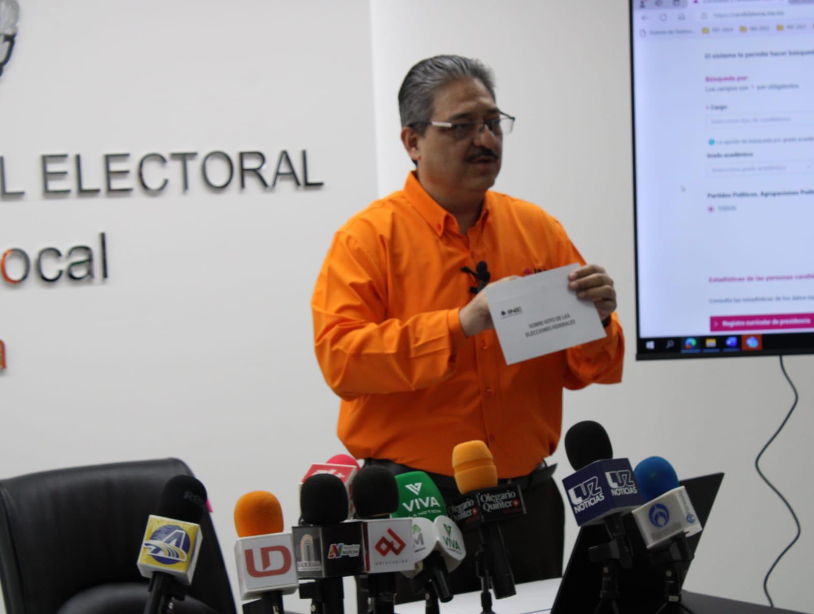 $!Con sobre sellado y folleto informativo, afinan detalles para voto en Sinaloa desde casa y prisión