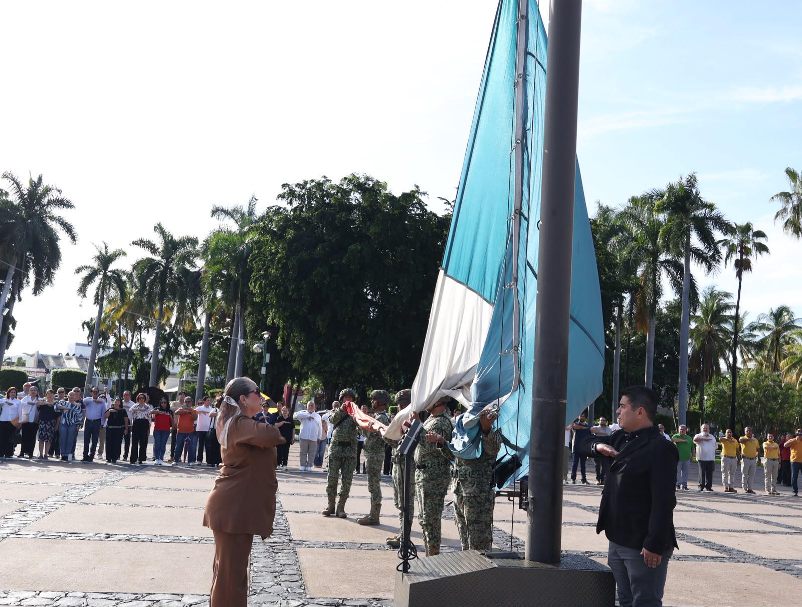 $!Conmemoran en Culiacán 205 años de la Consumación de la Independencia de México