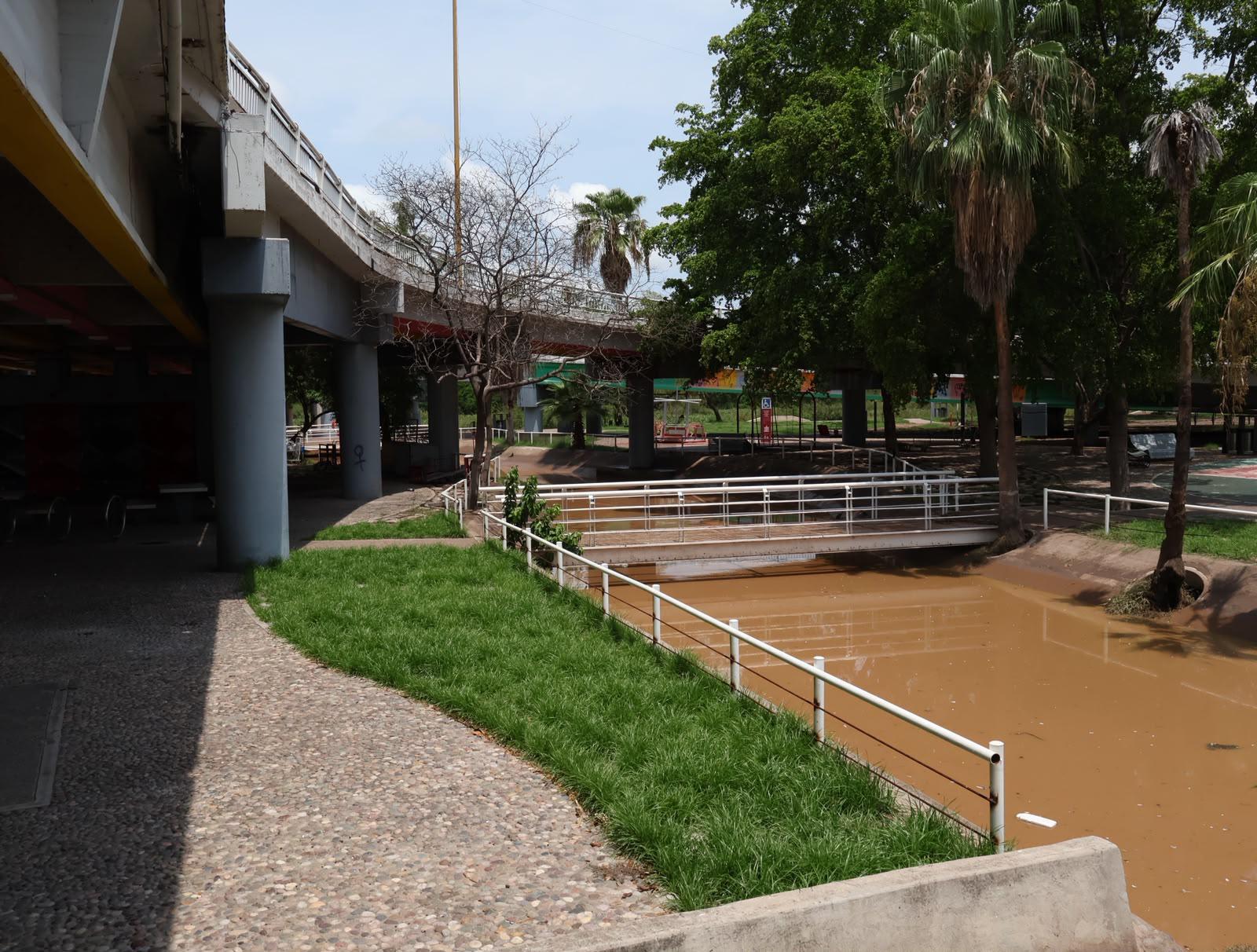 $!Cierran temporalmente el Parque Las Riberas y el Parque Acuático por aumento en el nivel del río