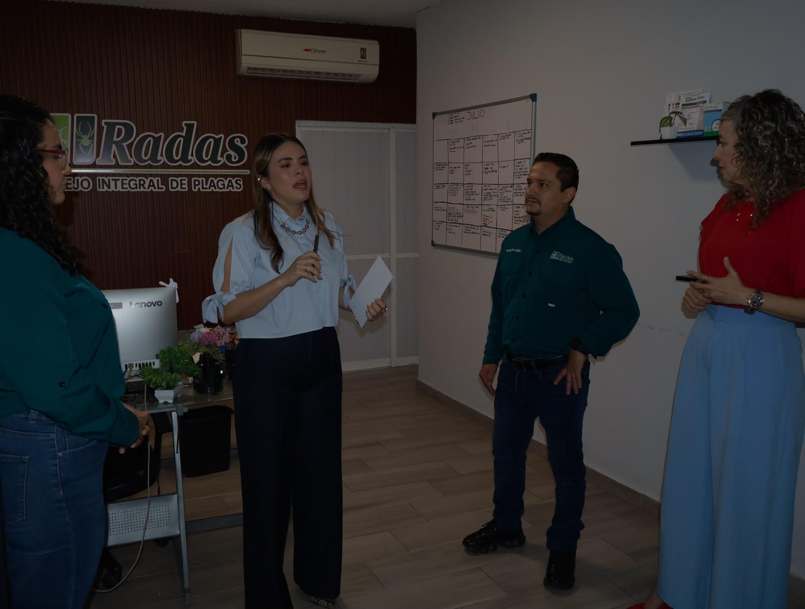 $!Empresa de fumigaciones recibe distintivo Nafin por impulso a las Mipymes