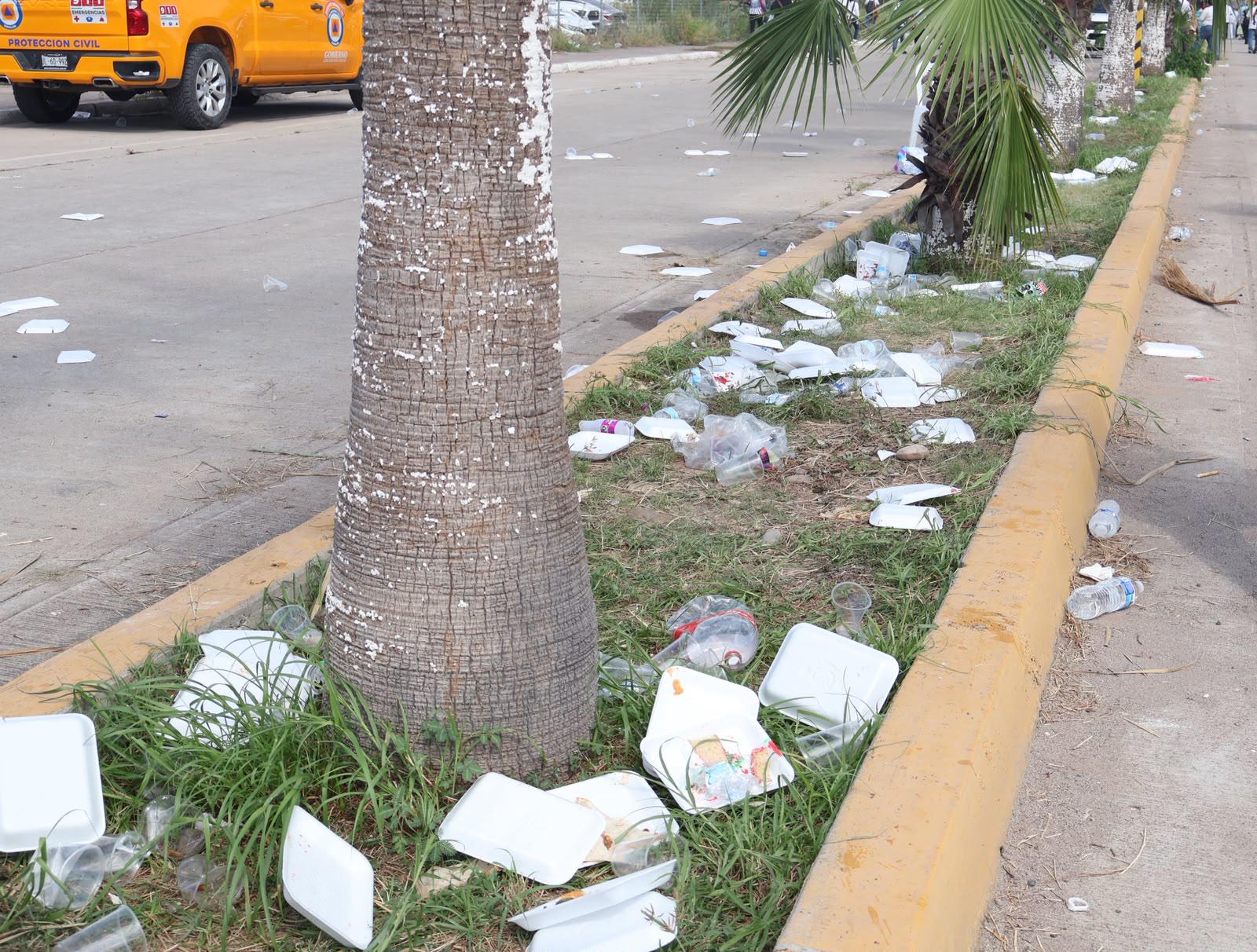 $!La visita de Sheinbaum: un evento blindado ante los reclamos de Sinaloa
