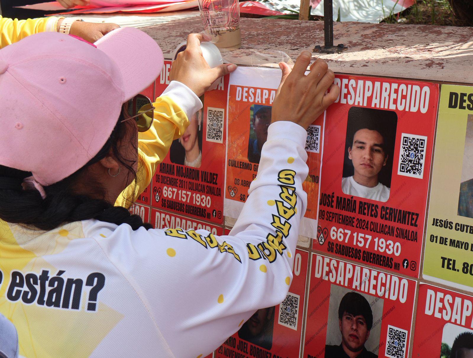 $!Brigada Estatal de Búsqueda marcha en Culiacán por sus desaparecidos