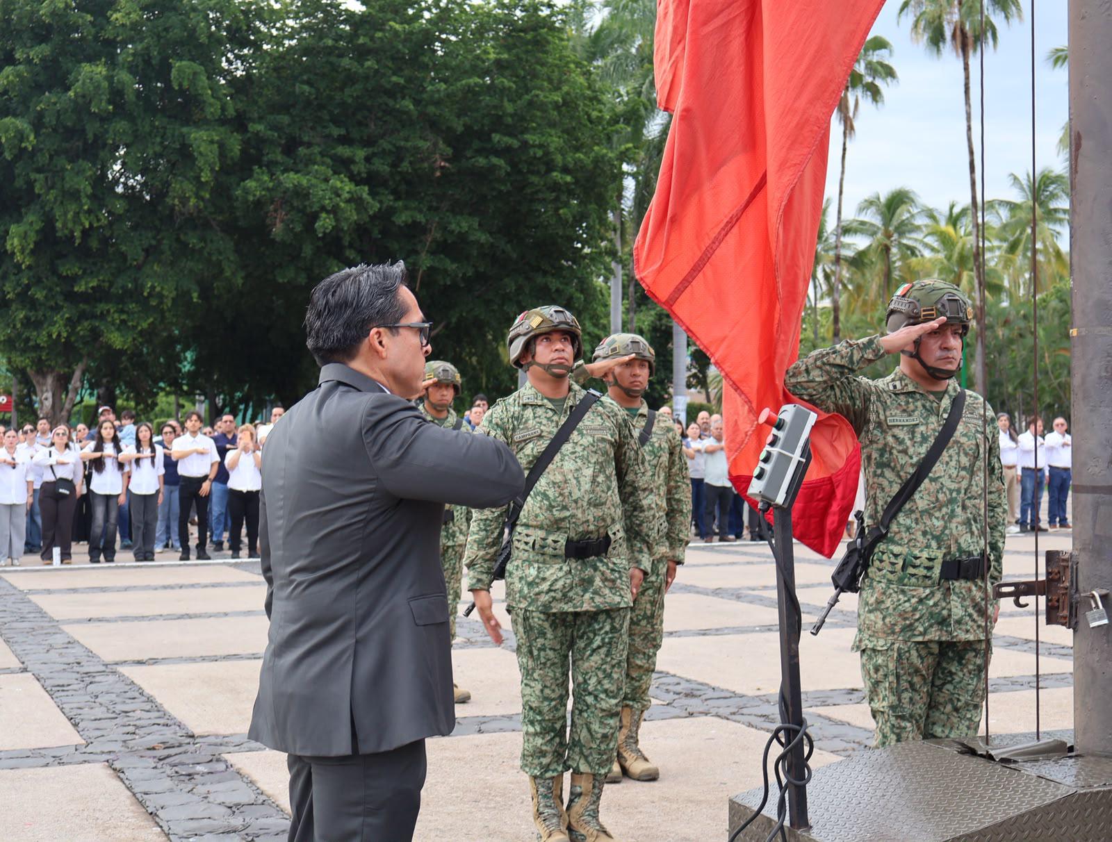 $!Conmemoran en Sinaloa a víctimas de sismos de 1985 y 2017