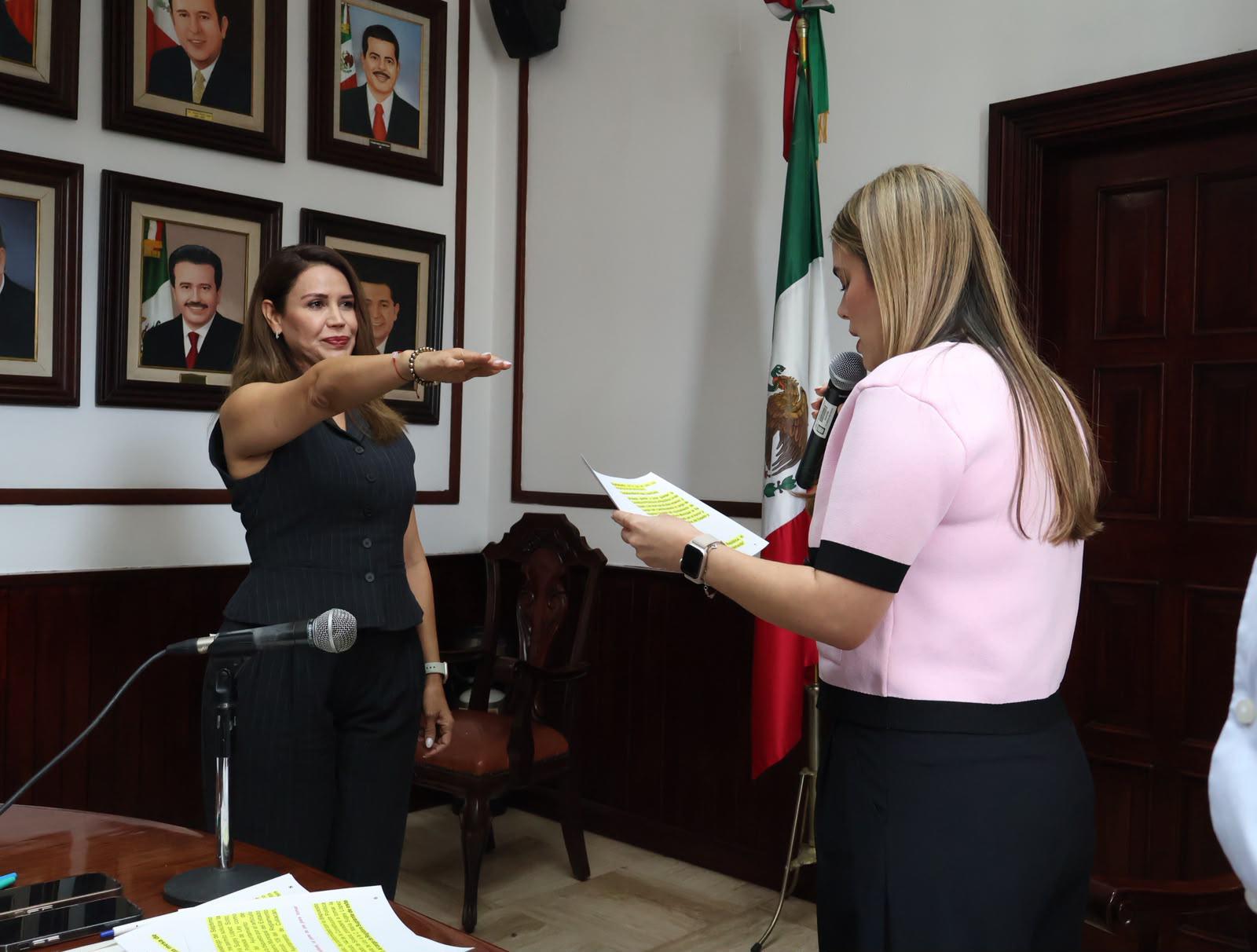 $!María Sugey López Soto se integra al Cabildo de Culiacán como regidora suplente