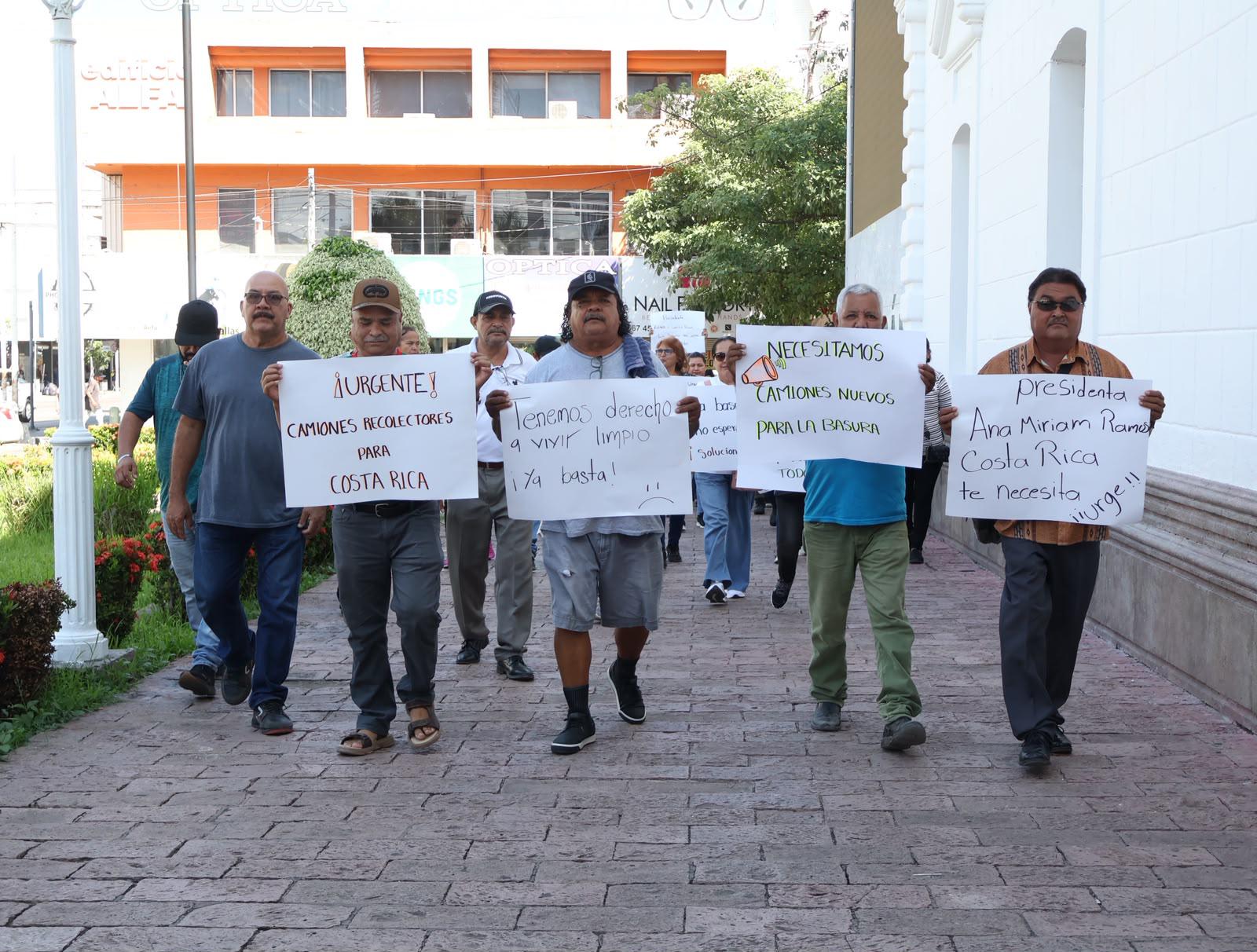 $!La sindicatura de Costa Rica está abandonado en servicios públicos, denuncian manifestantes