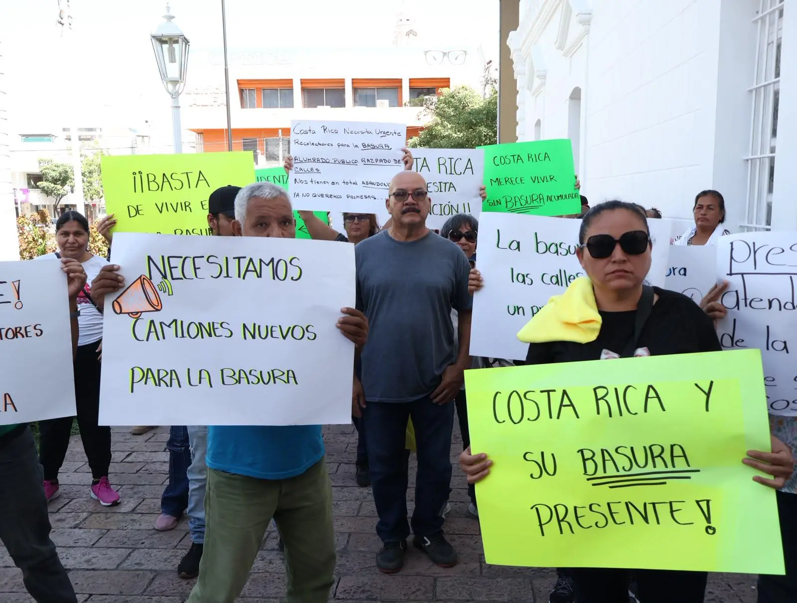 $!La sindicatura de Costa Rica está abandonado en servicios públicos, denuncian manifestantes