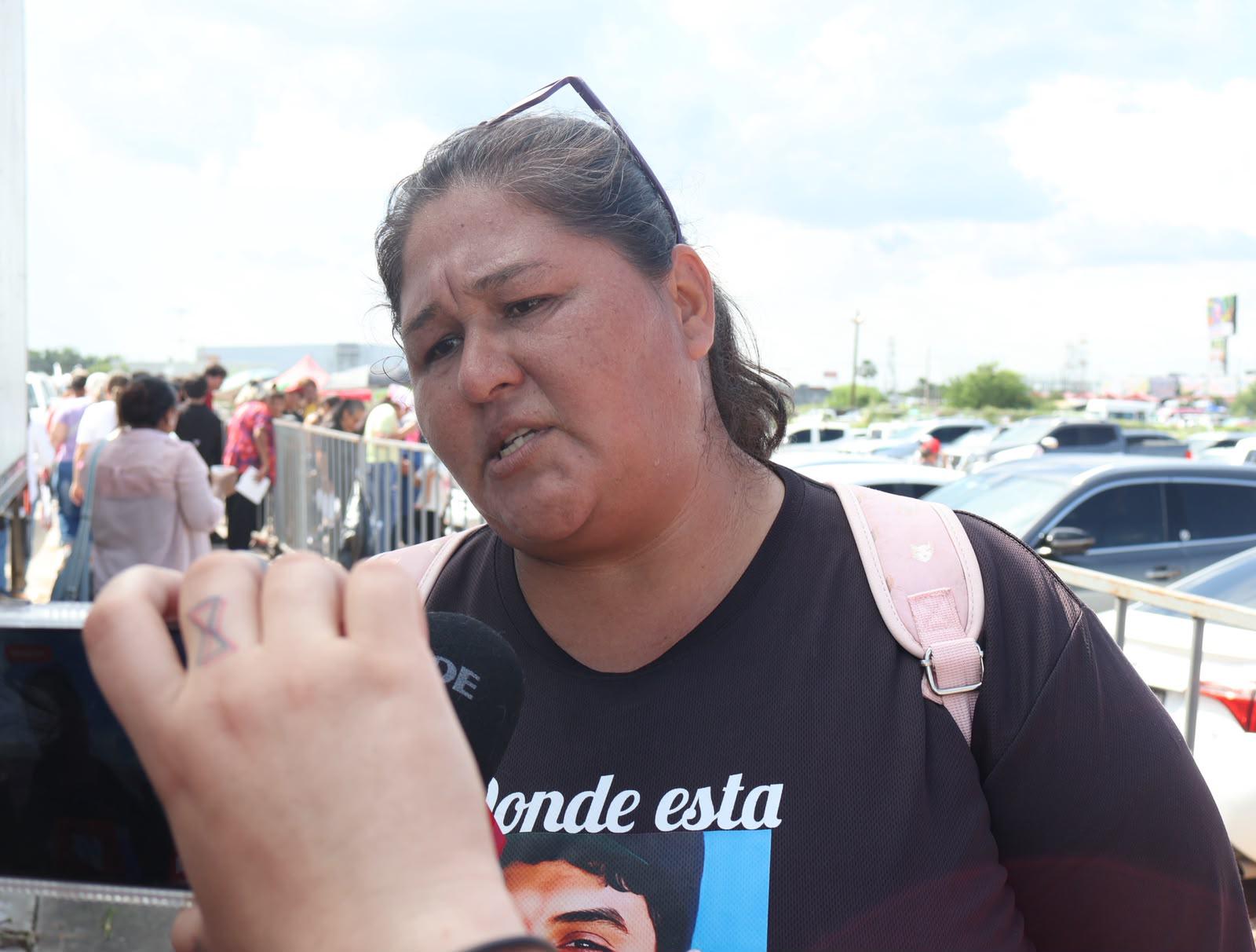 $!Madre buscadora pide a Sheinbaum seguridad para colectivos
