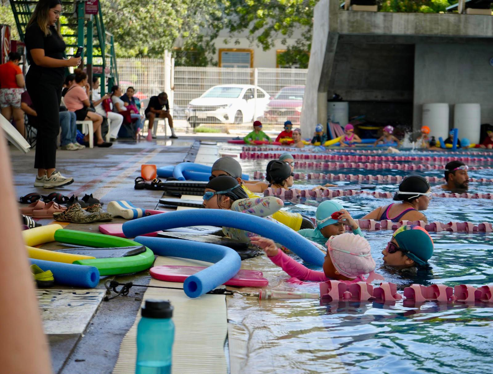 $!Inicia el Curso de Natación de Verano en la Alberca Olímpica de Mazatlán