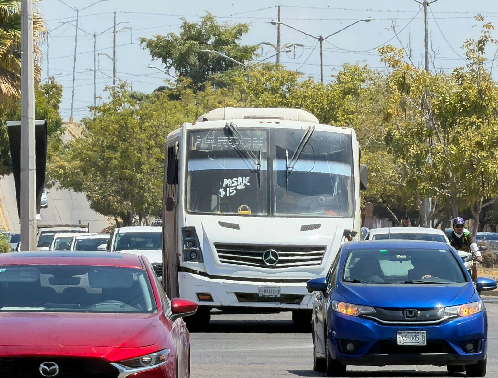 $!Suben tarifas del transporte en Mazatlán y genera inconformidad en usuarios