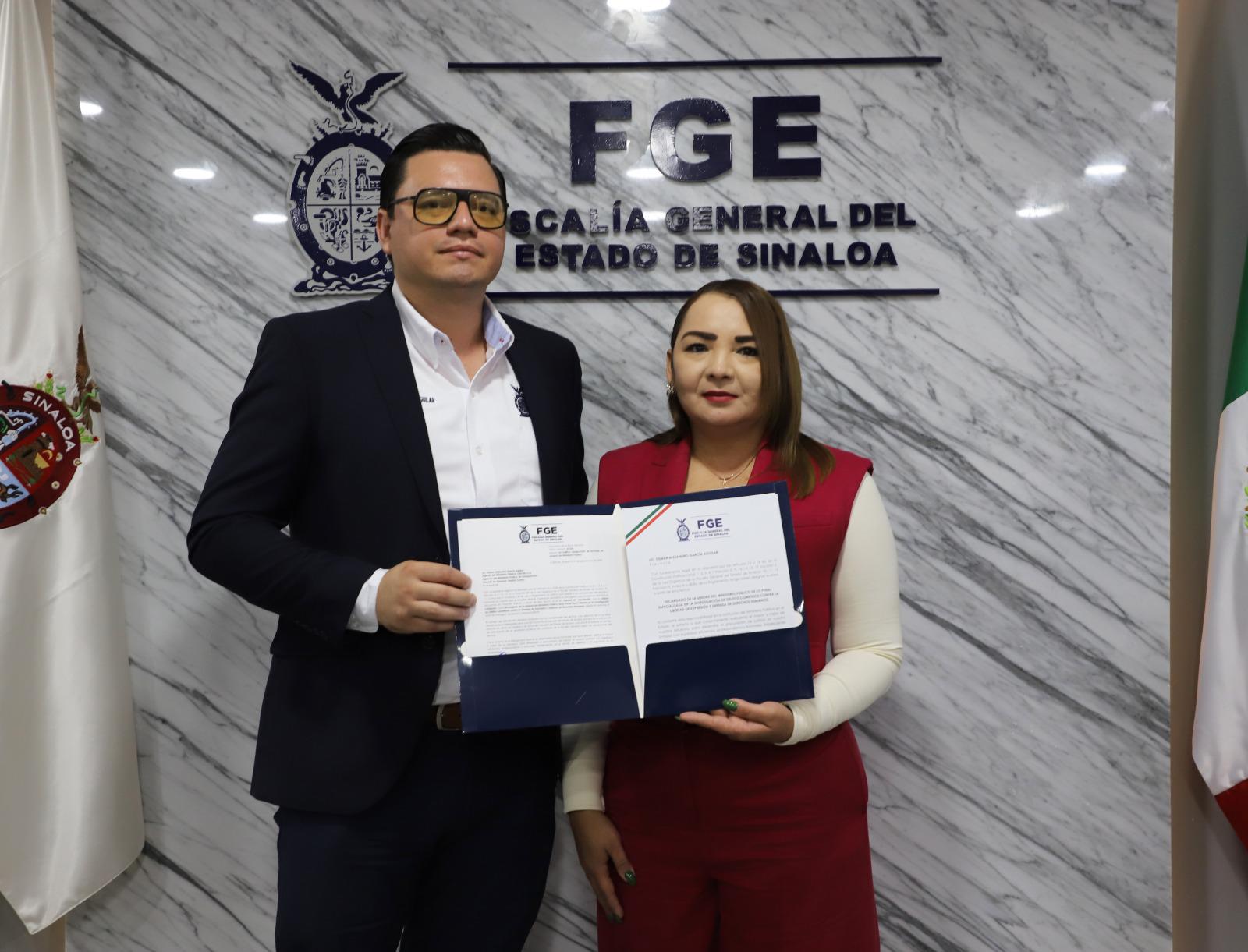 $!Designan a Eladio García Arredondo como Vicefiscal de Derechos Humanos y Protección a Periodistas en Sinaloa