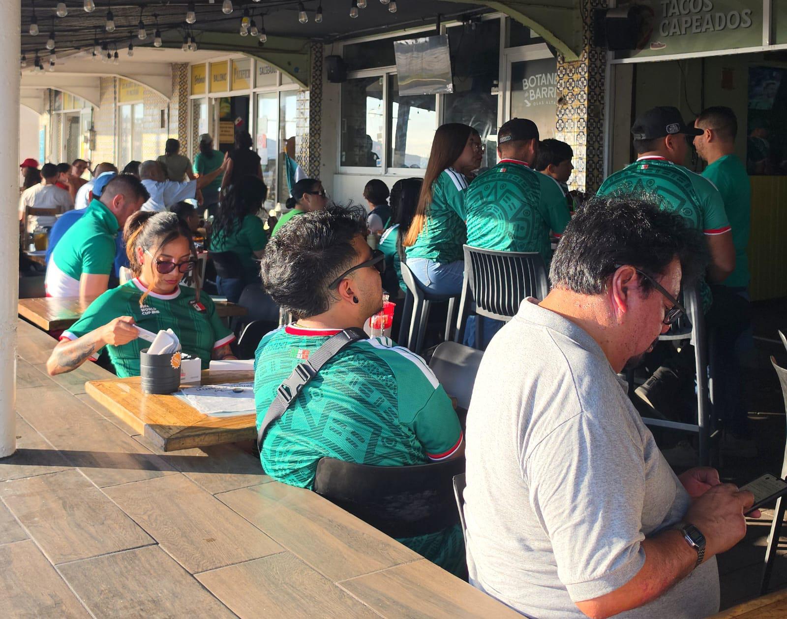 $!Mazatlán se pinta de verde para apoyar a México en su duelo mundialista ante Corea del Sur
