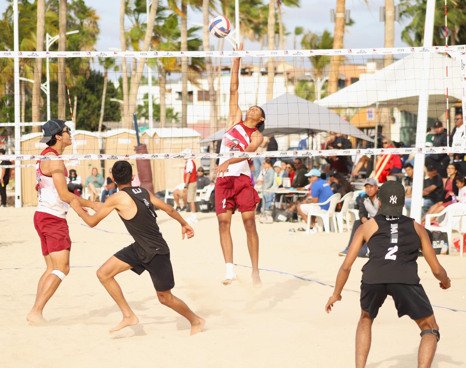 $!Asegura Sinaloa dos boletos en voleibol de playa