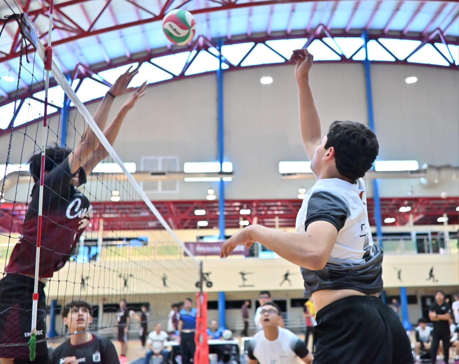 $!Difícil inicio de Mazatlán en estatal de voleibol de sala varonil