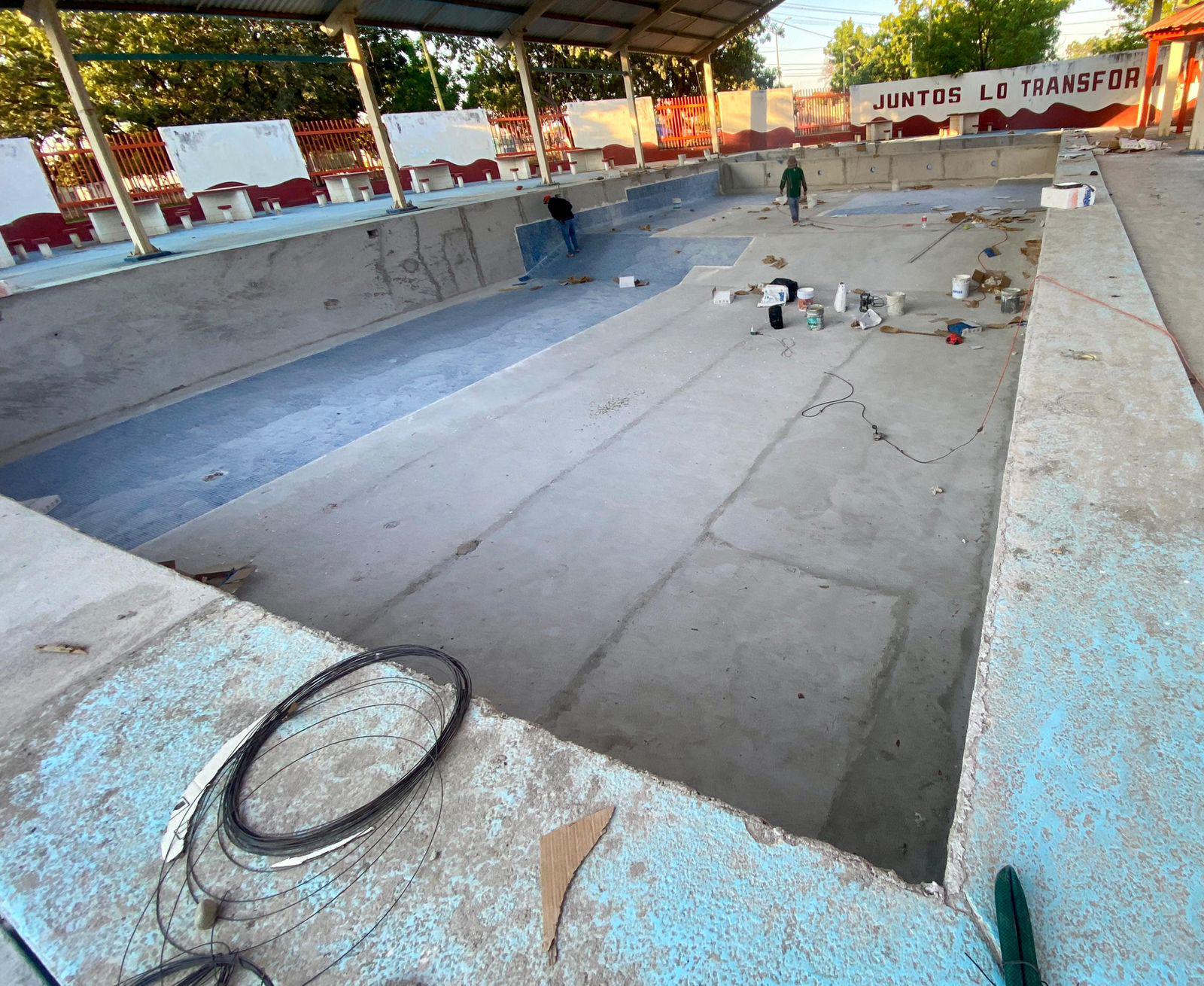 $!Inicia rehabilitación de la alberca municipal en Rosario