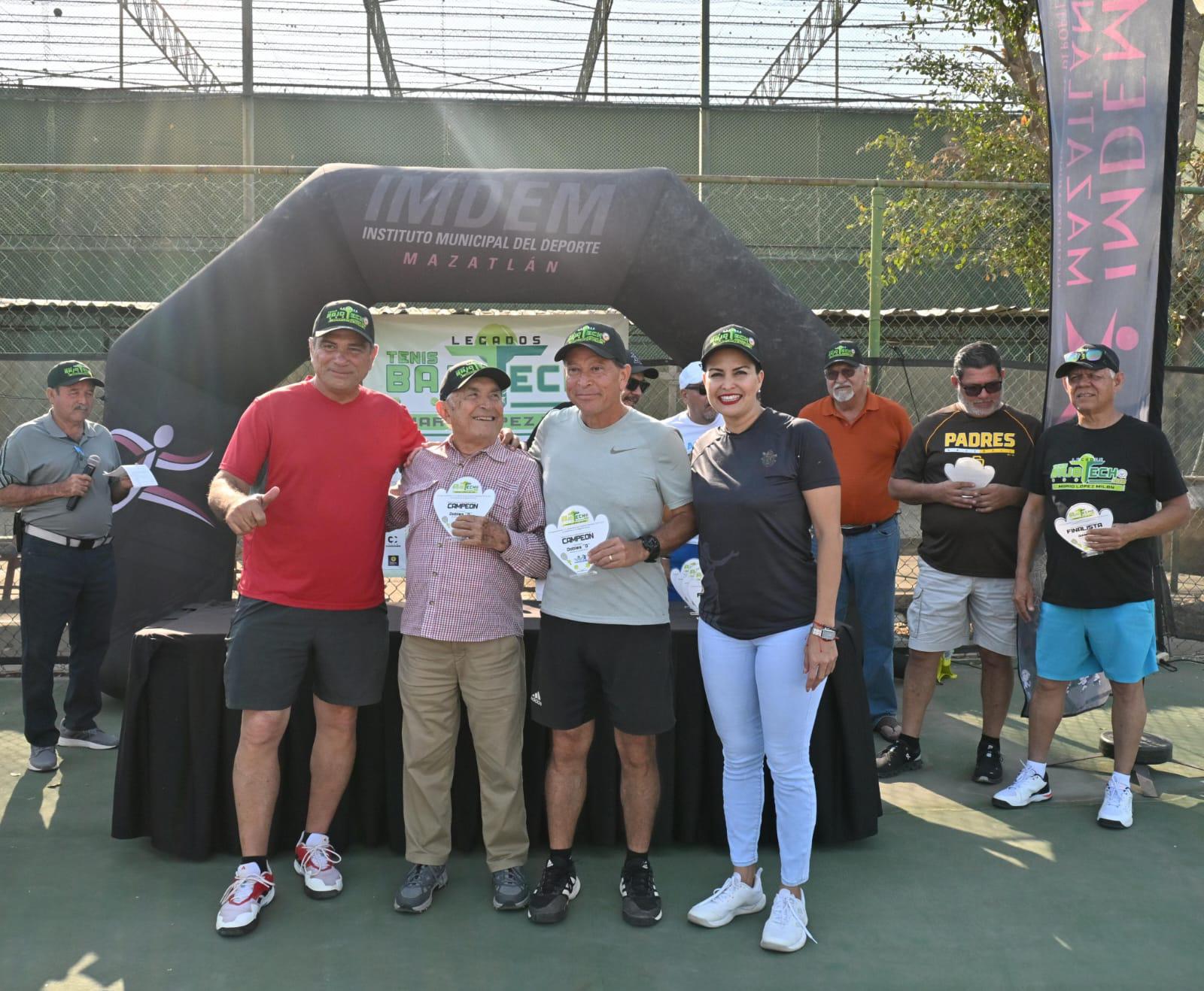 $!Culmina en el Muralla el Torneo de Tenis Bajo Techo