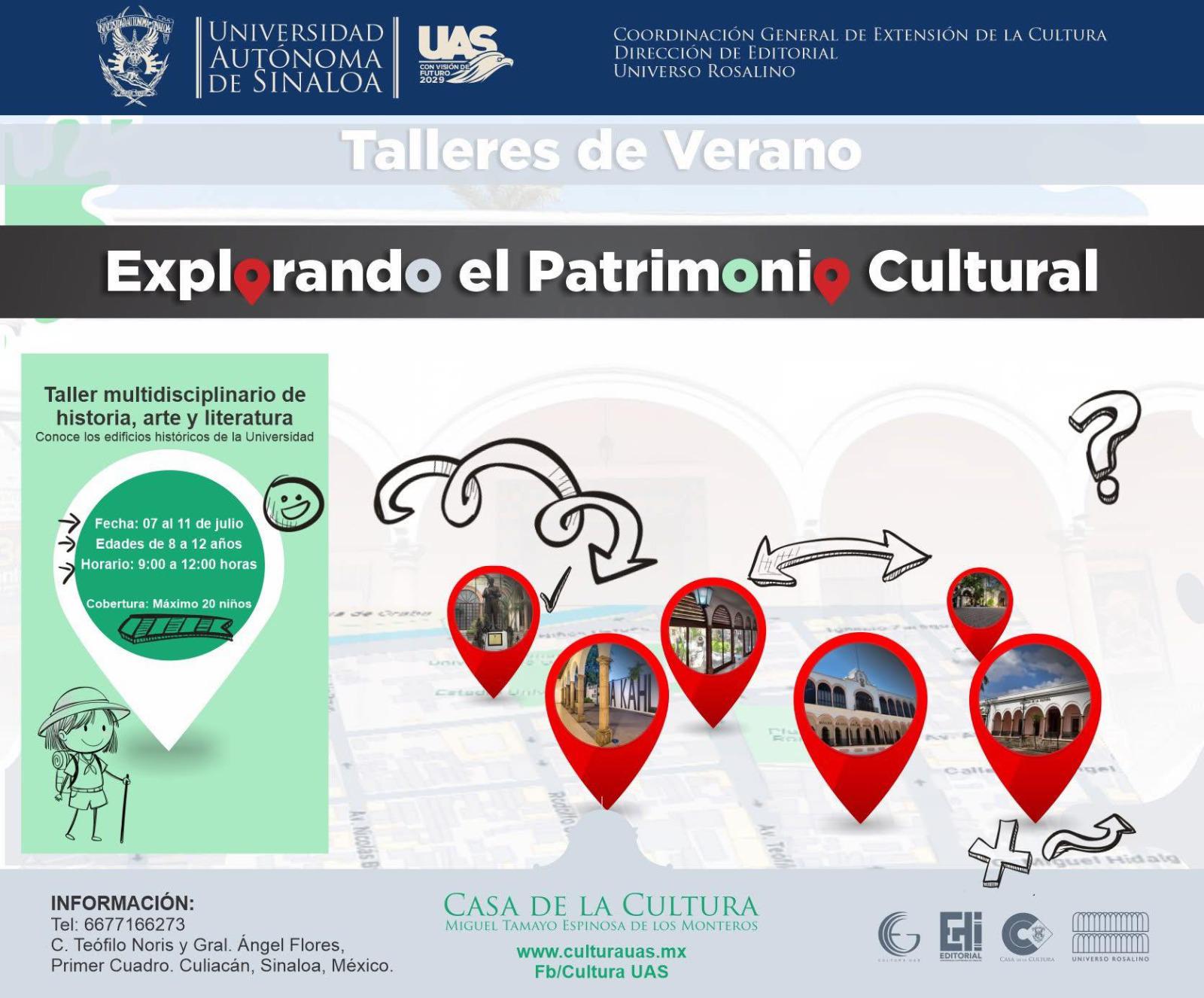 $!El taller se realiza en la Casa de la Cultura de la UAS.