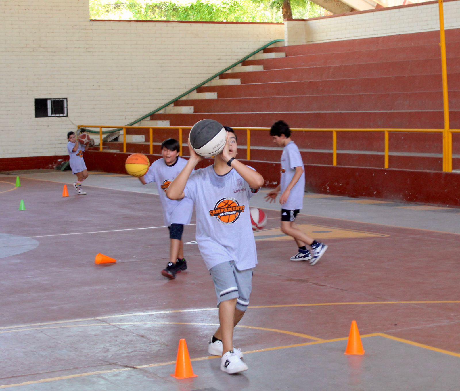 $!Inicia en Rosario el campamento de verano de basquetbol