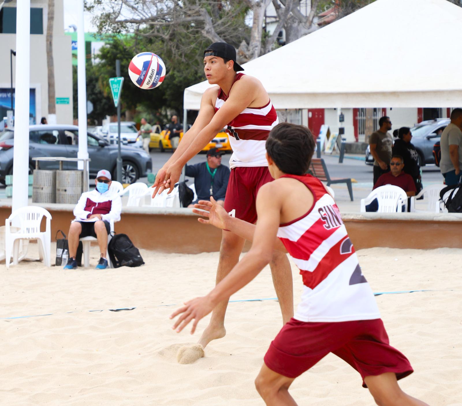 $!Asegura Sinaloa dos boletos en voleibol de playa