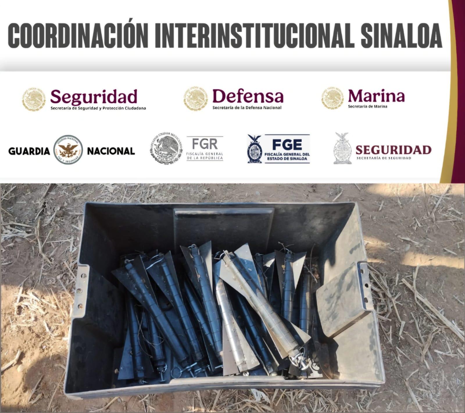 $!Grupo Interinstitucional asegura artefactos explosivos en Rosario