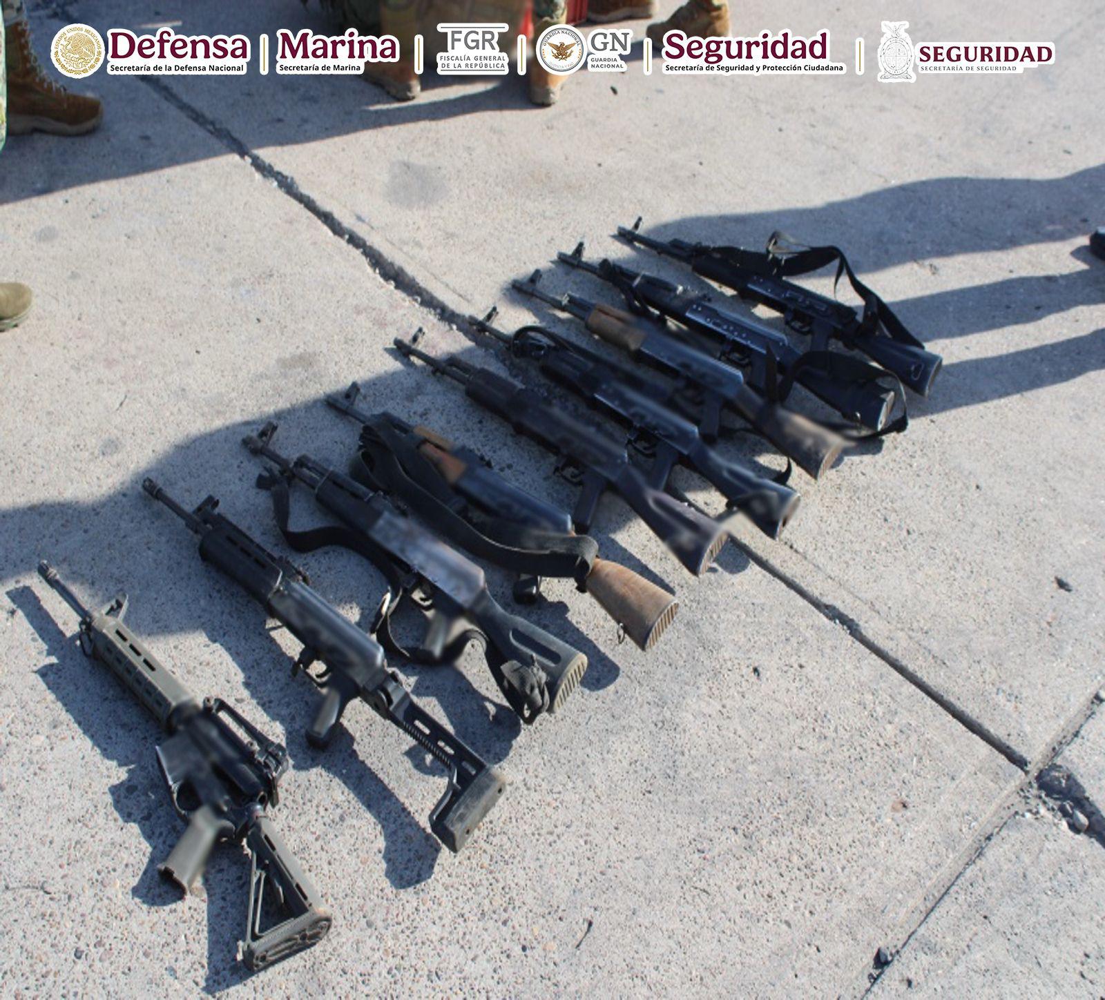 $!Detienen a 5 en El Tecomate de La Noria, en Mazatlán, y rescatan a dos secuestrados