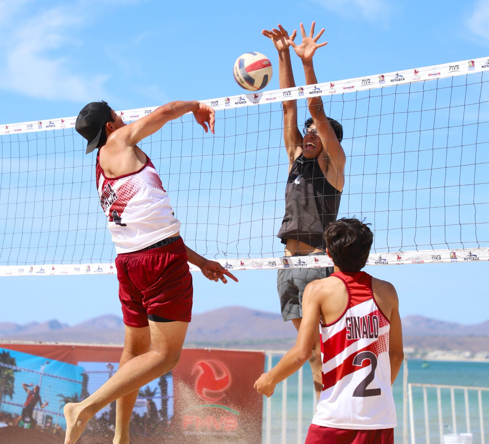 $!Día histórico para Sinaloa en el voleibol de playa
