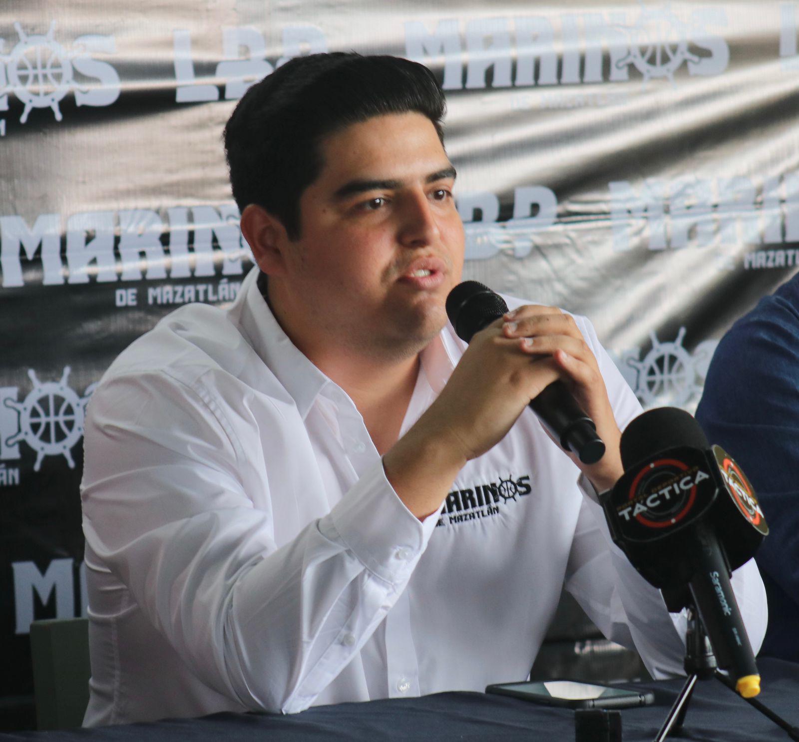 $!Anuncian nacimiento de Marinos de Mazatlán, que jugará en la Liga de Baloncesto del Pacífico