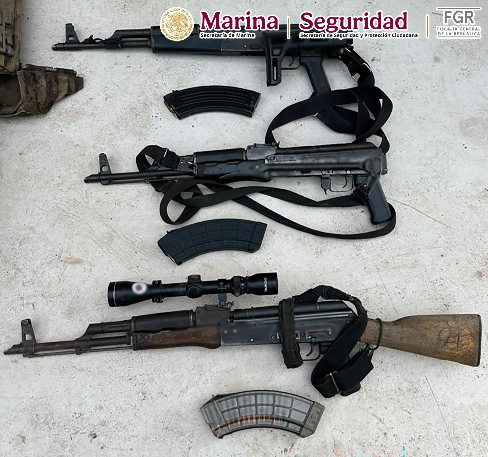 $!Gabinete de Seguridad confirma ataque con explosivos en Mazatlán; operativo federal dejó 10 abatidos en Rosario