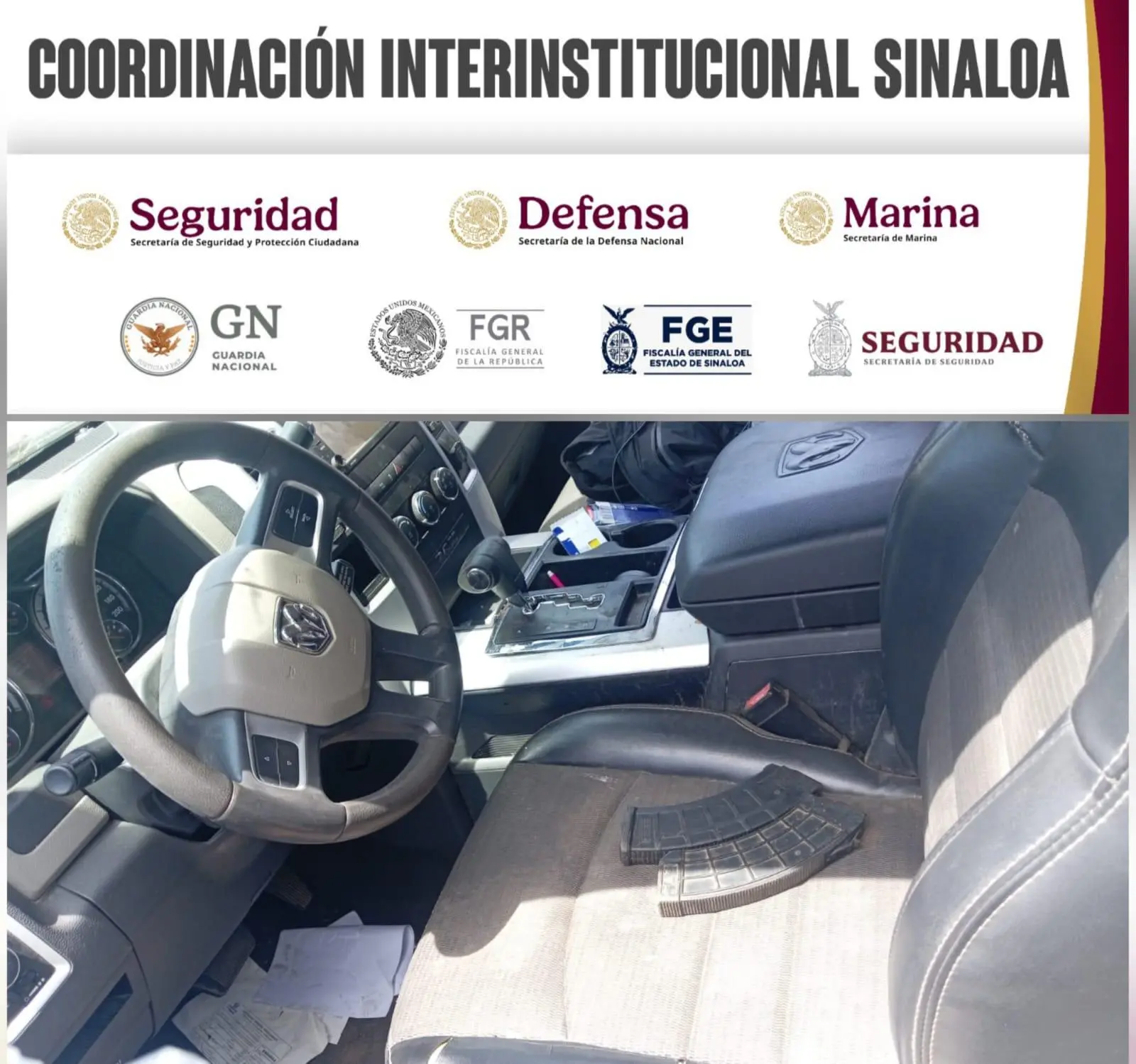 $!Aseguran 5 vehículos en Culiacán: 3 tenían armas y 2 reporte de robo