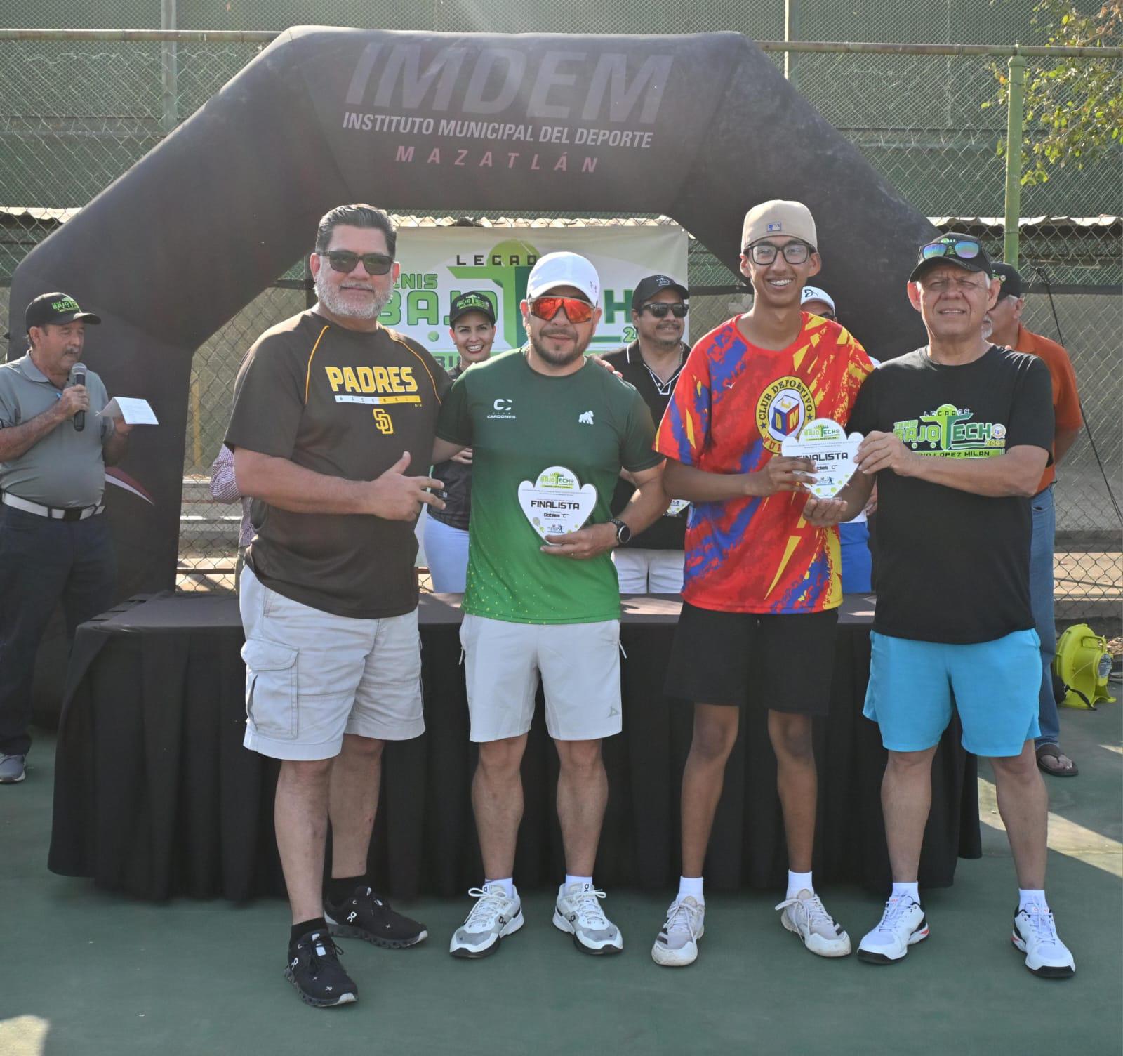 $!Culmina en el Muralla el Torneo de Tenis Bajo Techo