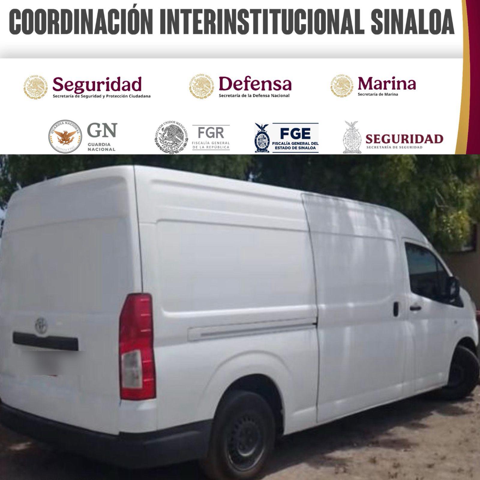 $!Aseguran cuatro vehículos con reporte de robo tras operativo en Eldorado y Mocorito