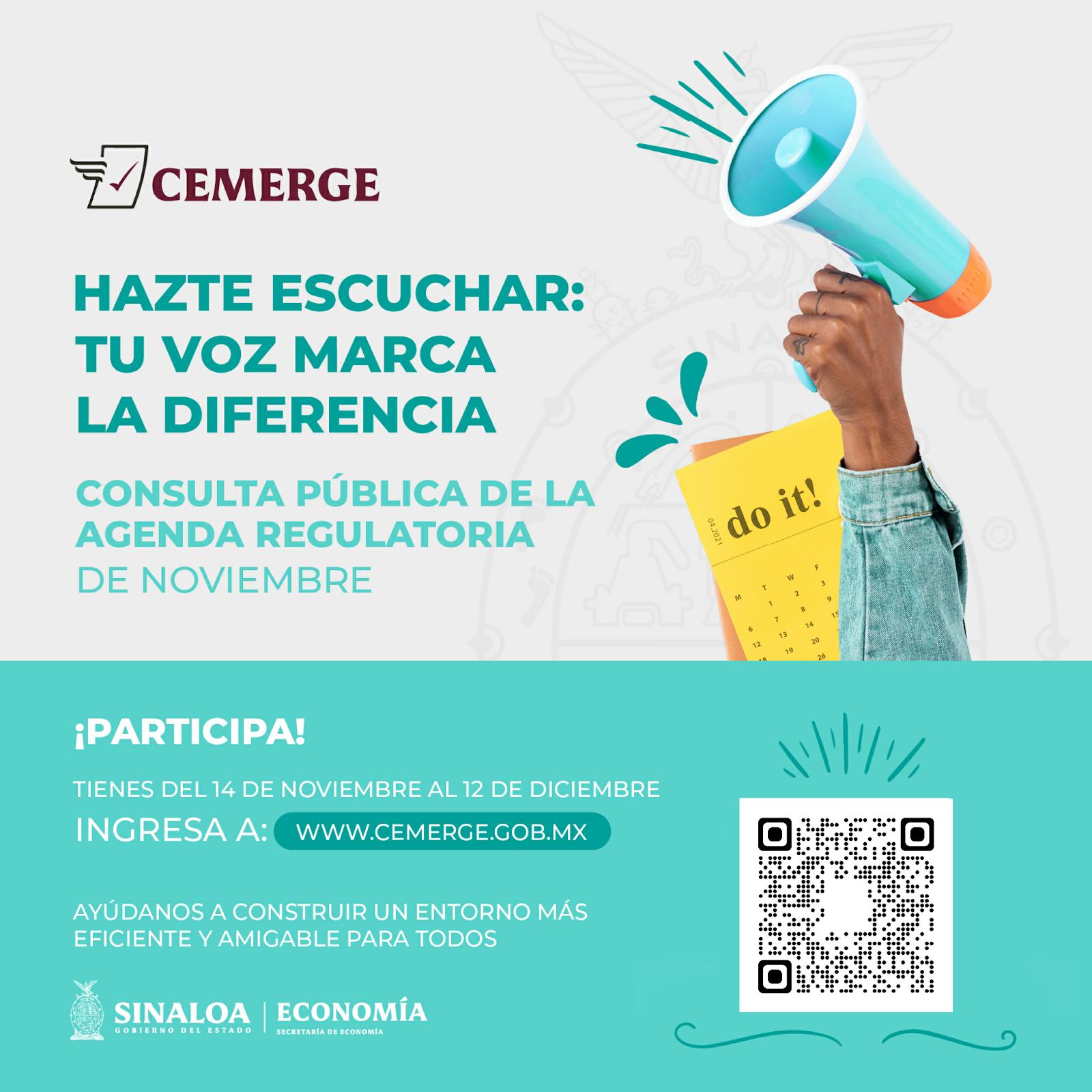 $!Tu opinión es importante: participa en las Consultas Públicas