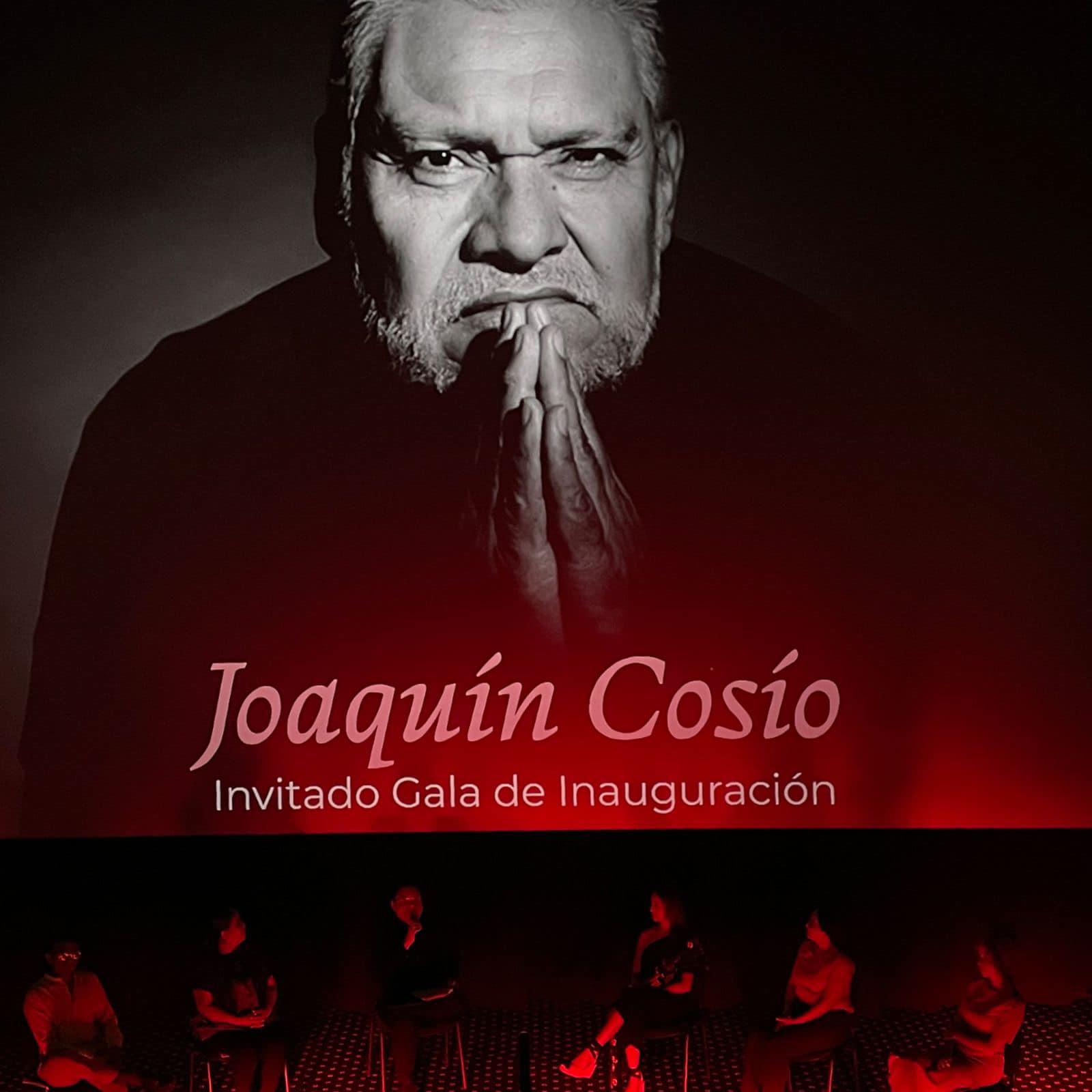 $!Recibe homenaje Joaquín Cosío en la sexta edición de ‘Árbol Rojo Festival del Sur’