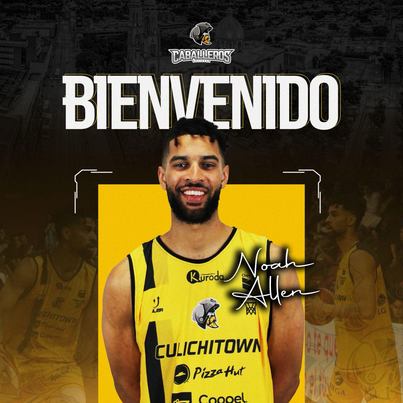 $!Noah Allen regresa a Caballeros de Culiacán por la revancha