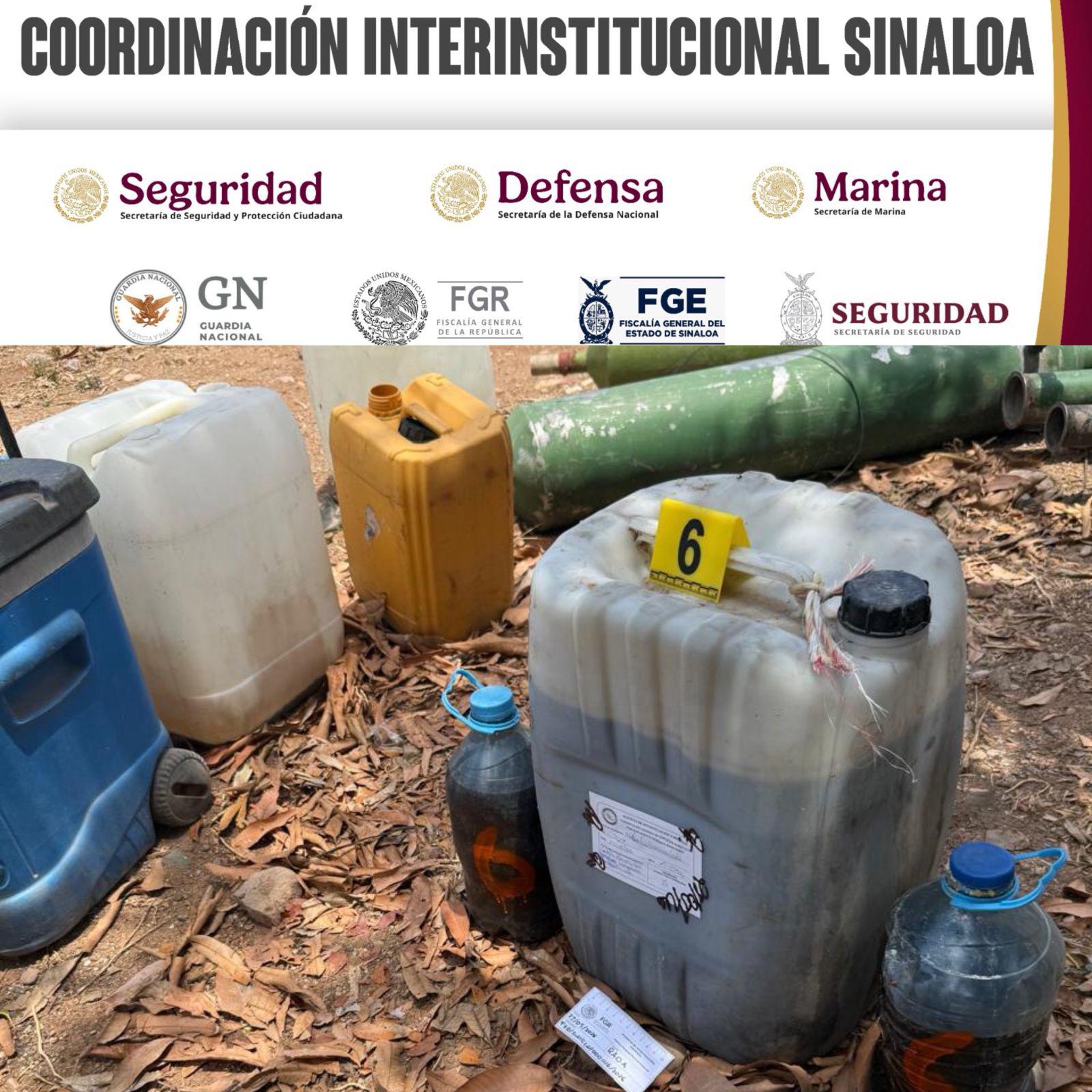 $!Aseguran presunto laboratorio clandestino en la colonia El Progreso, en Culiacán