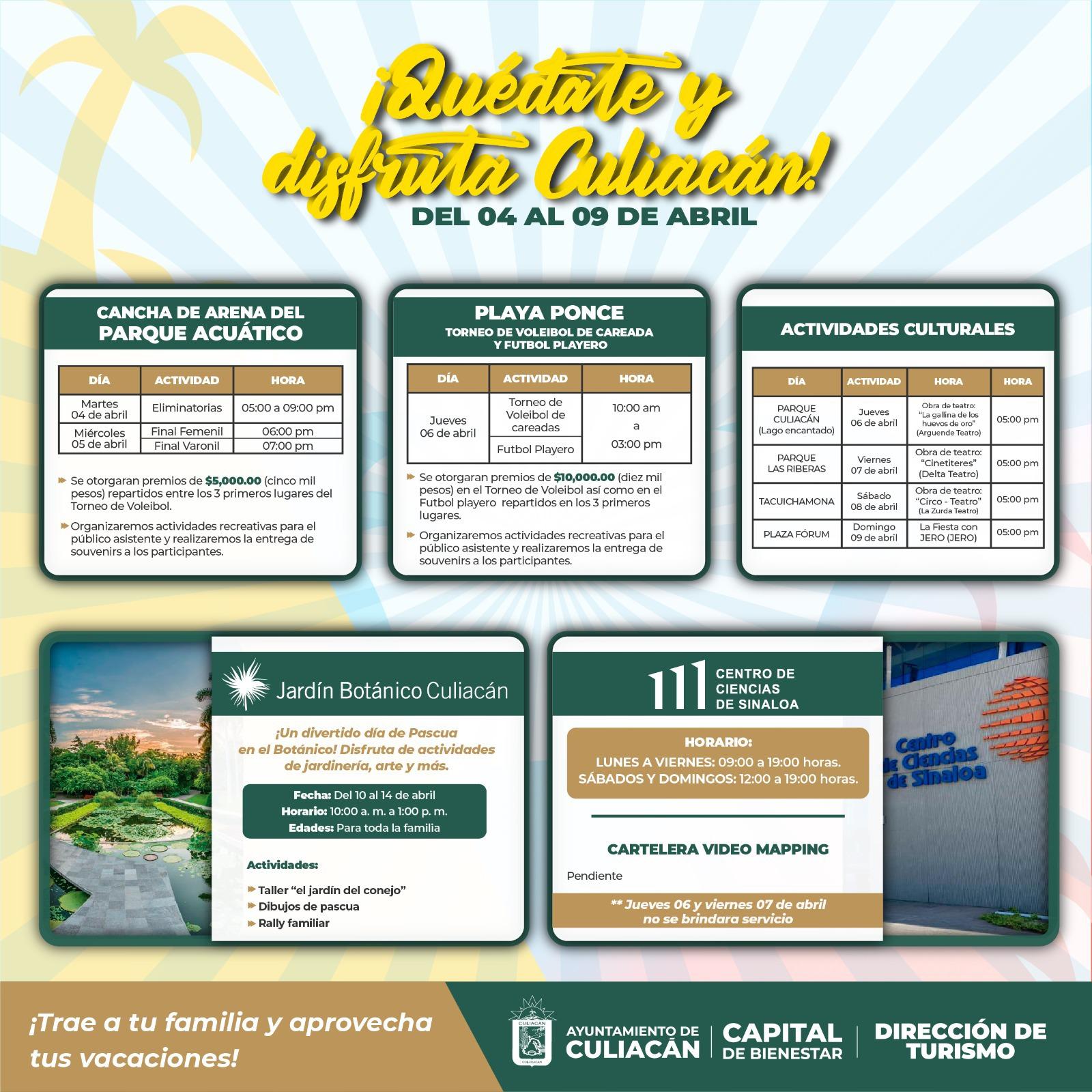 $!Anuncia Ayuntamiento actividades deportivas y recreativas para esta Semana Santa 2023