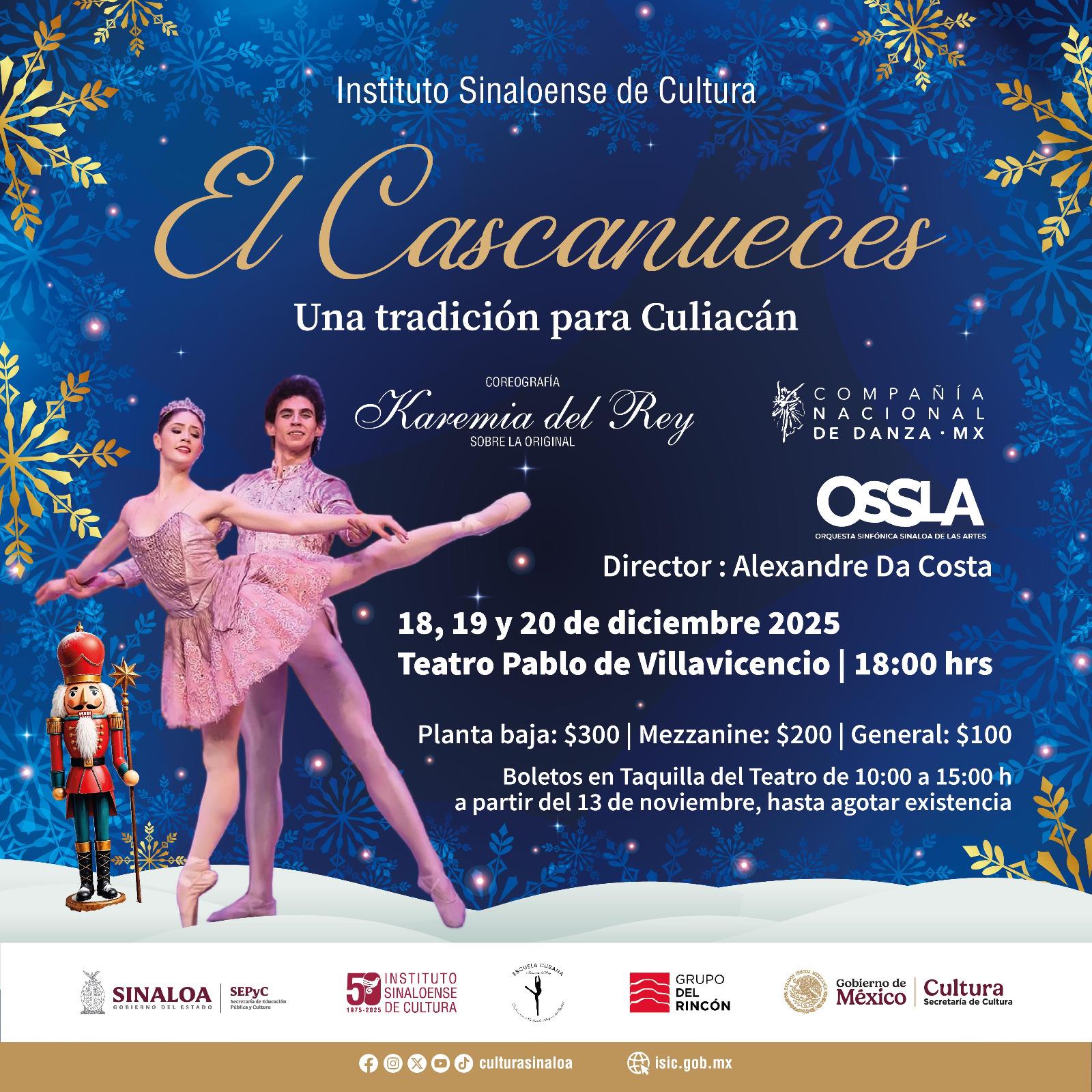 $!Prepara el Isic la suite de ‘El Cascanueces’, en diciembre