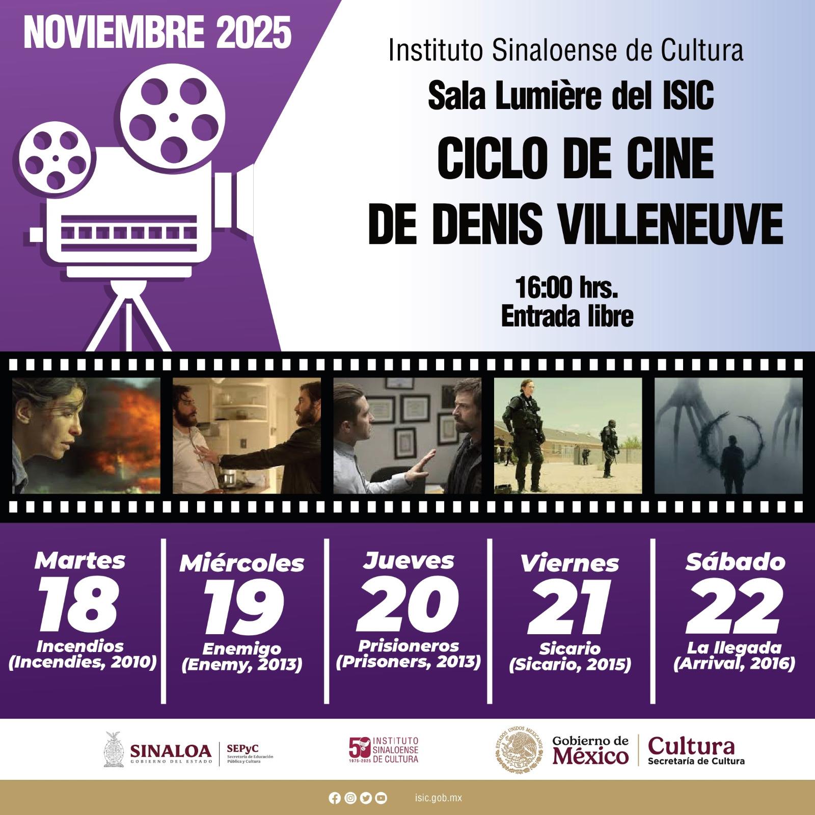 $!Exhiben en la Sala Lumière ciclo de Cine de Denis Villeneuve