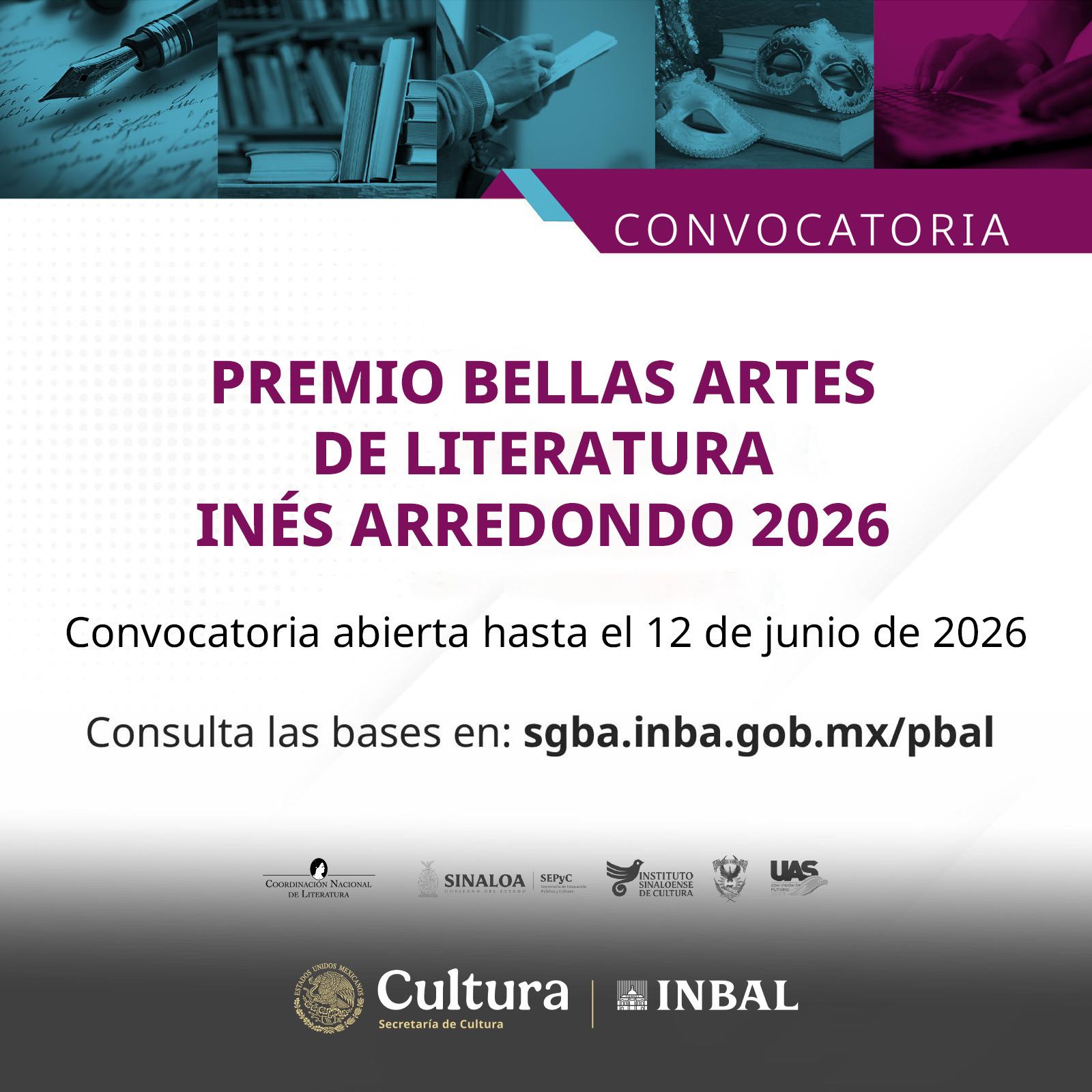 $!El Premio Bellas Artes de Literatura Inés Arredondo es uno de los reconocimientos más significativos en México.
