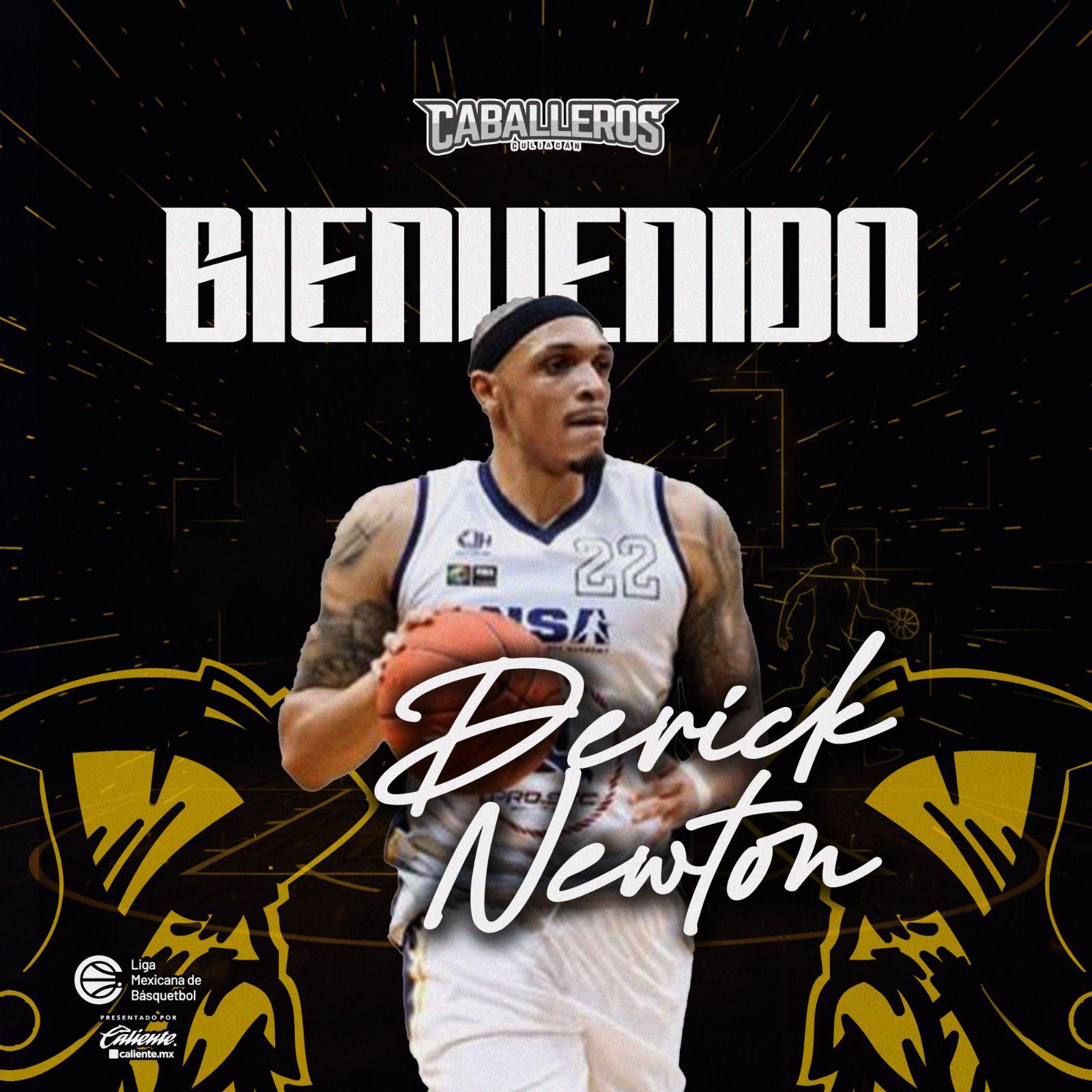 $!Derick Newton se suma como refuerzo a Caballeros para la temporada 2026