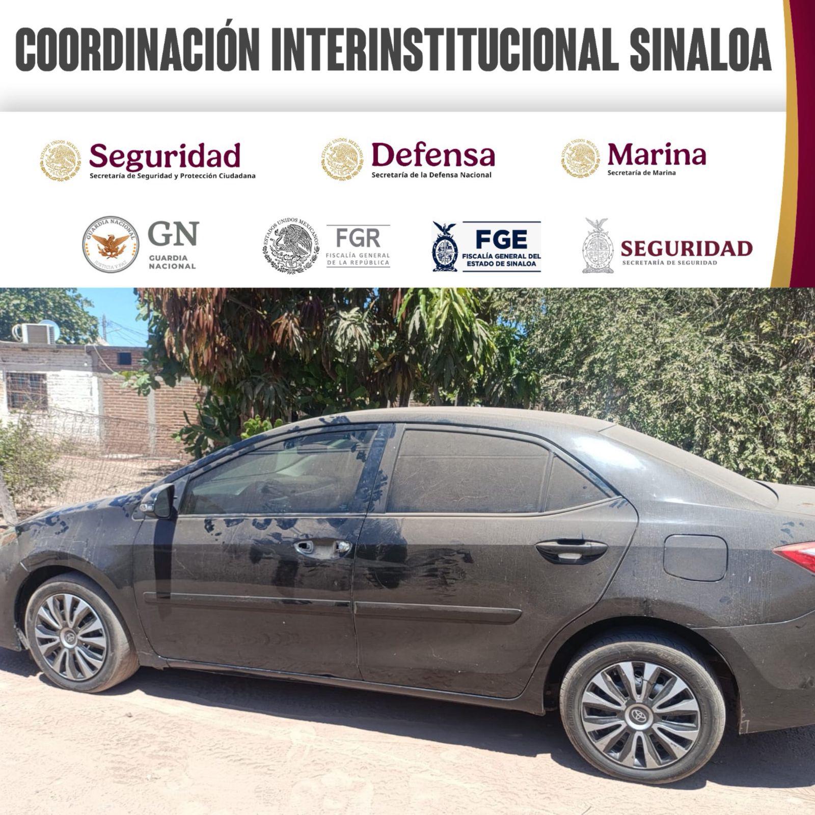 $!Recuperan tres vehículos con reporte de robo o alteraciones en Quilá, Culiacán