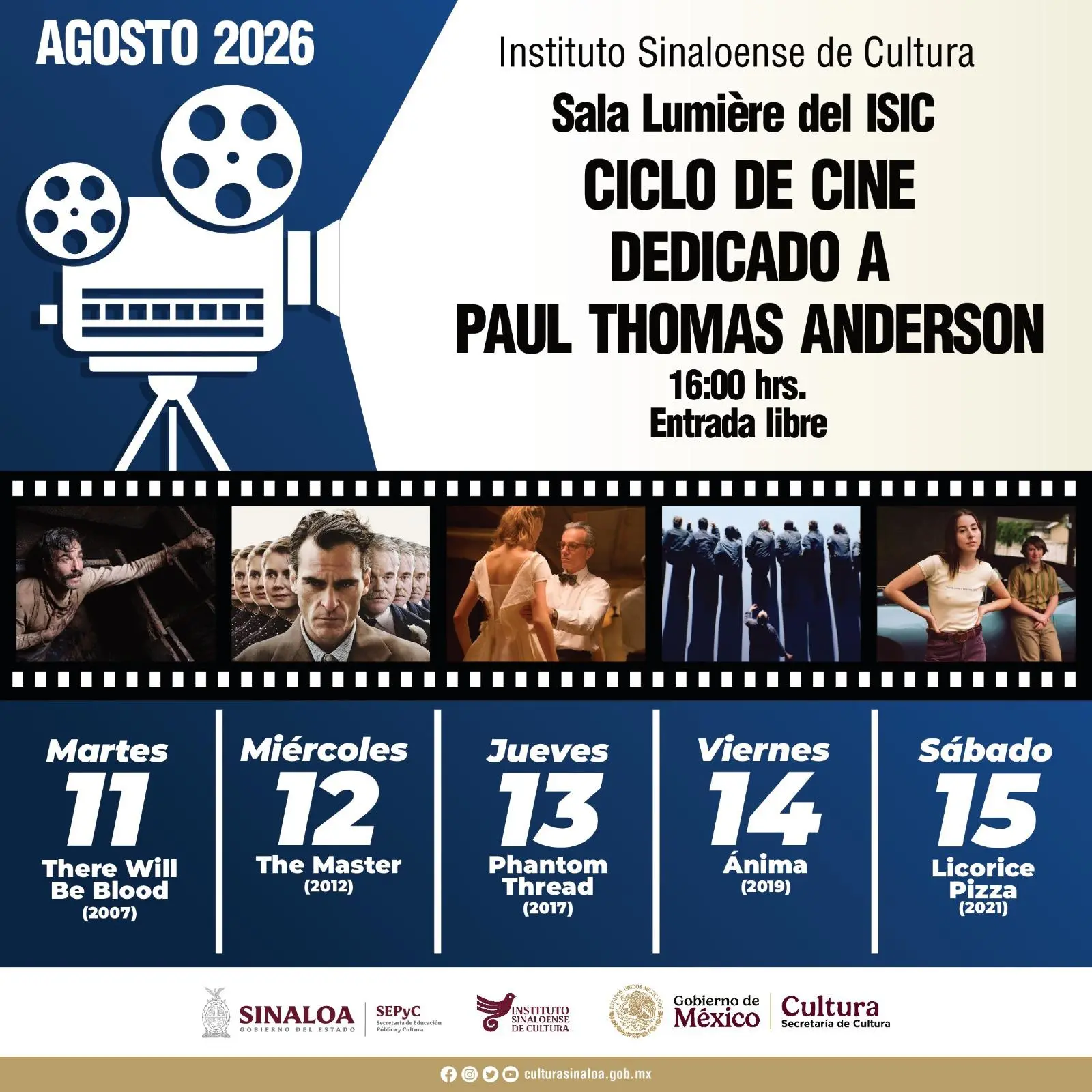$!El ciclo se llevará a cabo del 11 al 15 de agosto.