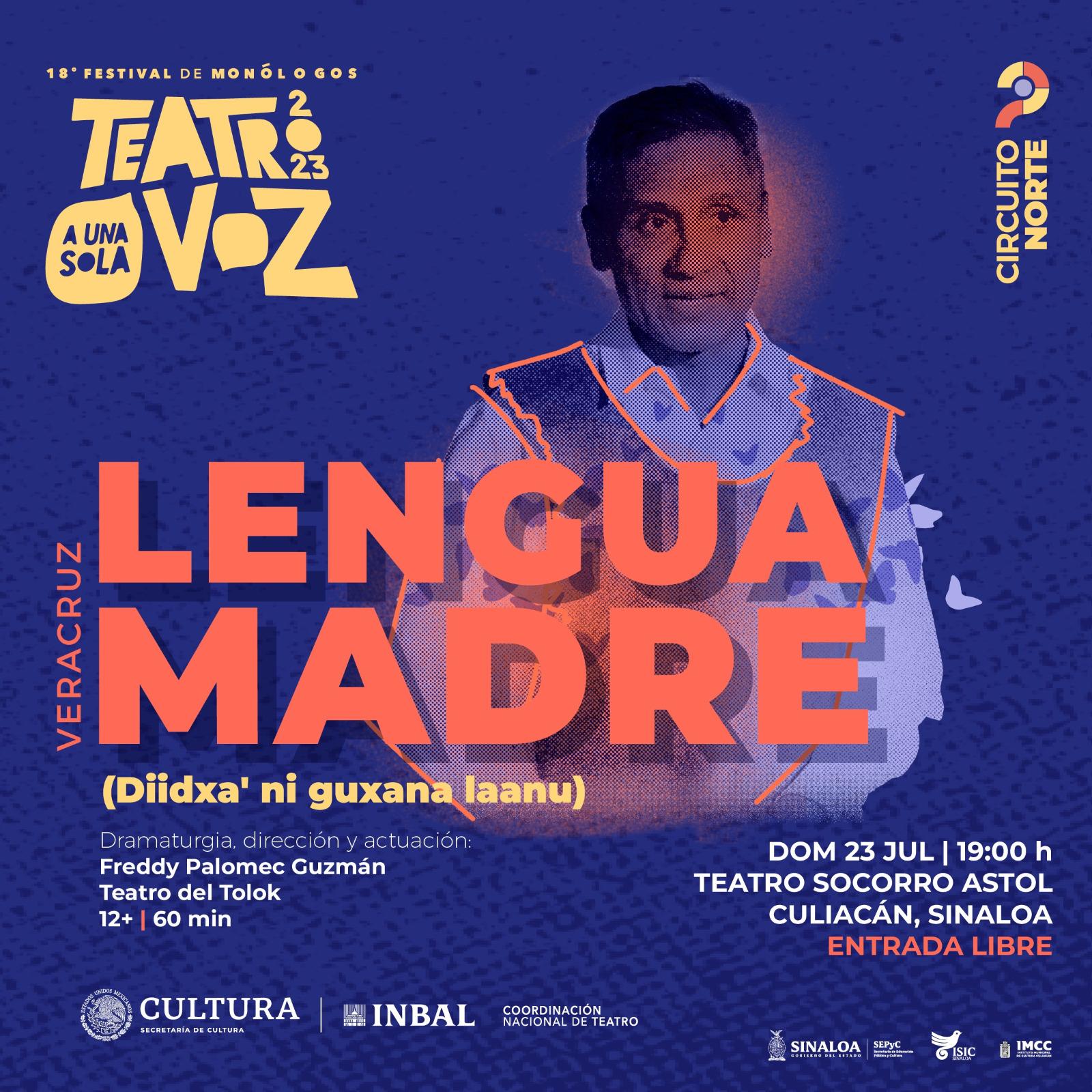 $!Con teatro lleno, arranca el Festival de Monólogos ‘Teatro a Una Sola Voz’, en Culiacán