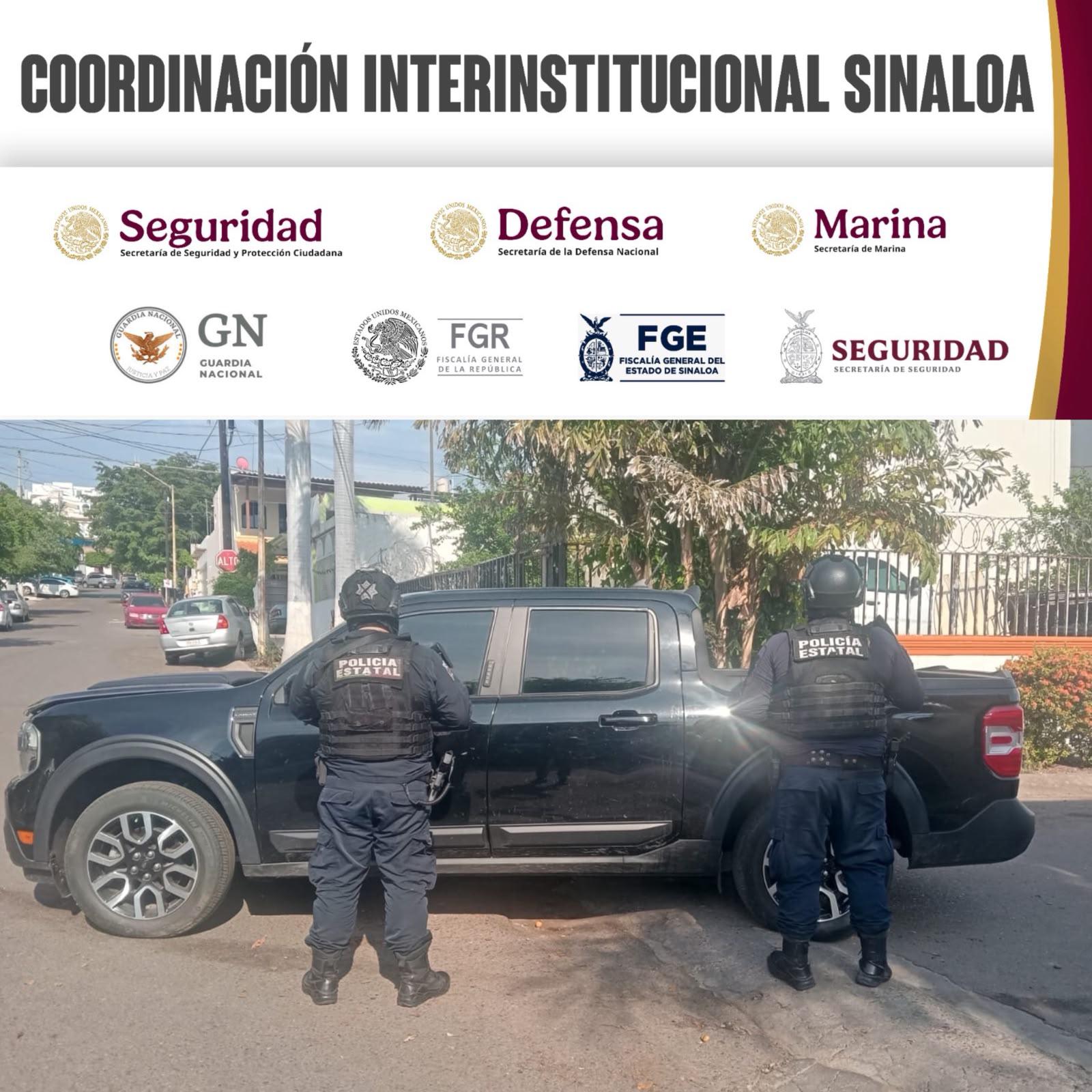 $!Recuperan tres vehículos robados durante operativo en Culiacán: uno había sido despojado minutos antes