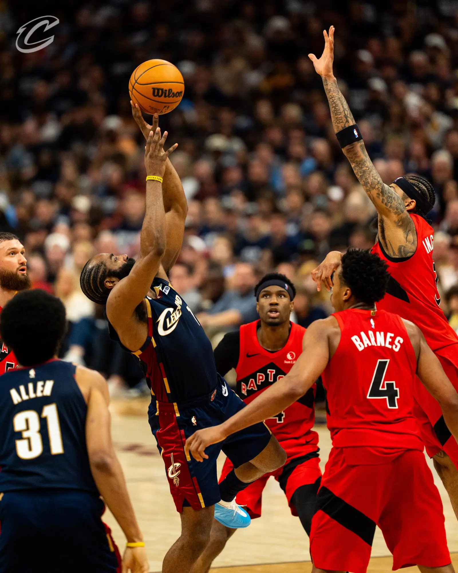 $!Cavaliers dominan a Raptors en Juego 1 de playoffs