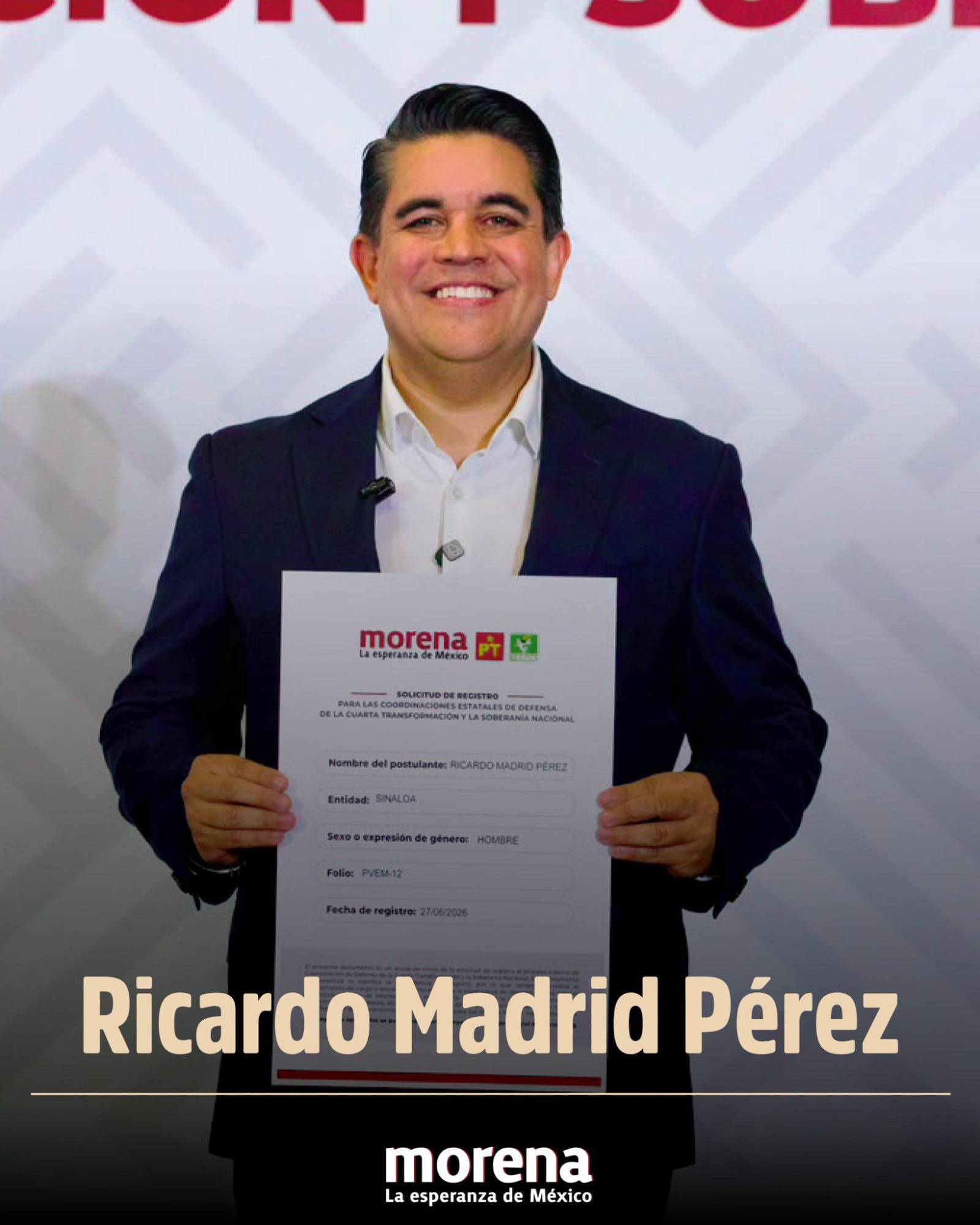 $!Se registran 12 aspirantes para buscar la candidatura de Morena al Gobierno de Sinaloa